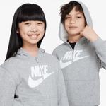 Nike Club Fleece Çocuk Gri Günlük Sweatshirt