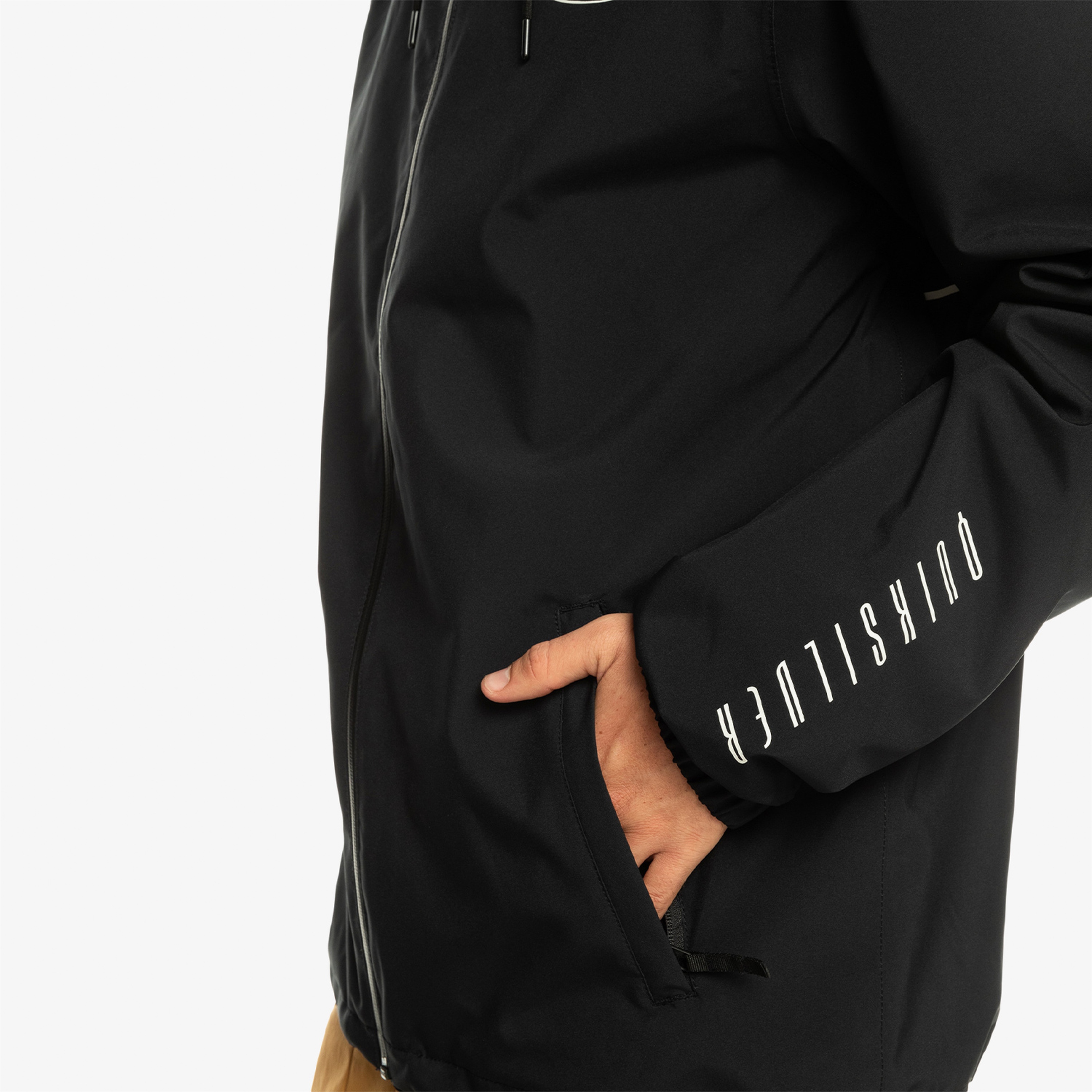 Quiksilver High In The Unisex Siyah Snowboard Montu