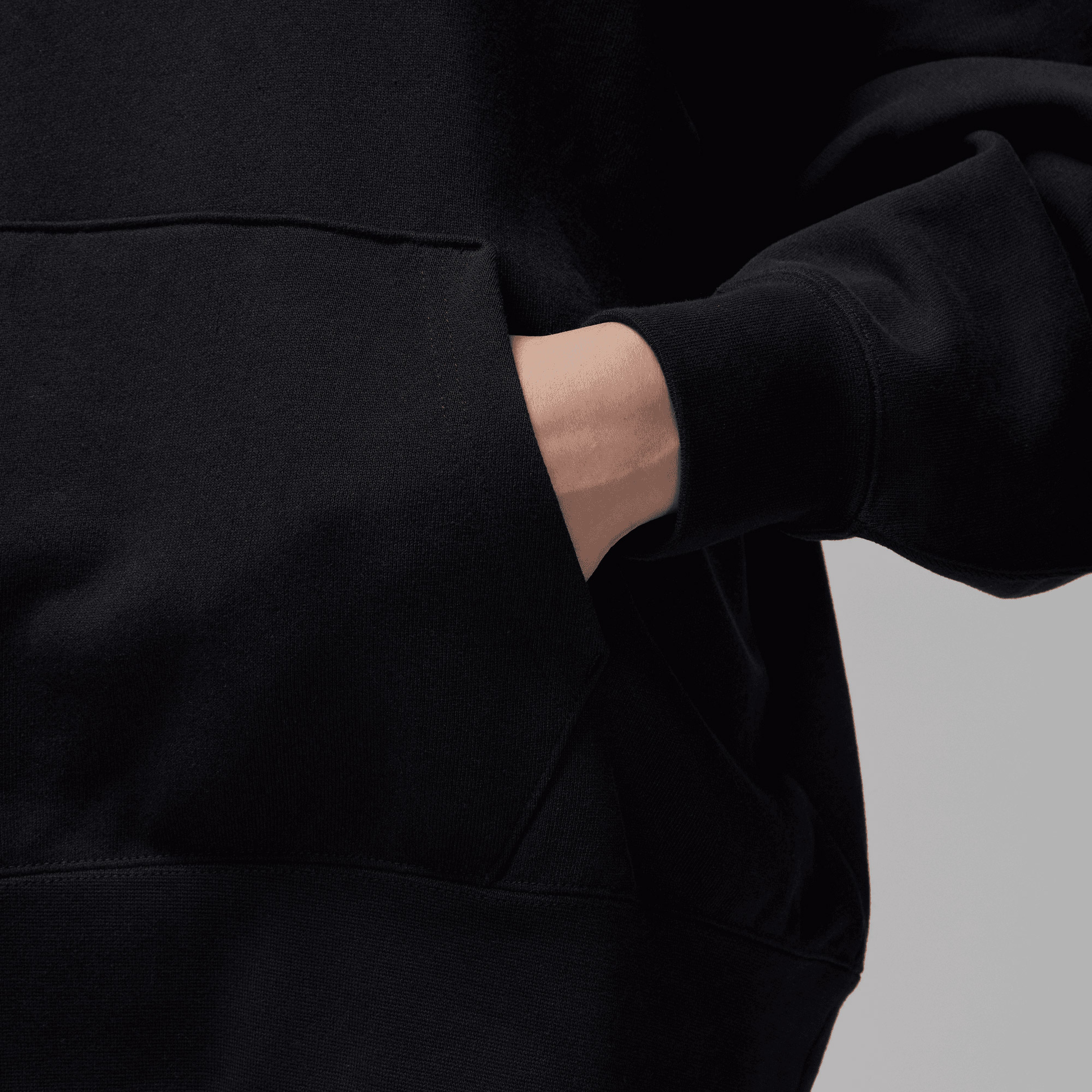 Jordan Flight Kadın Siyah Günlük Sweatshirt