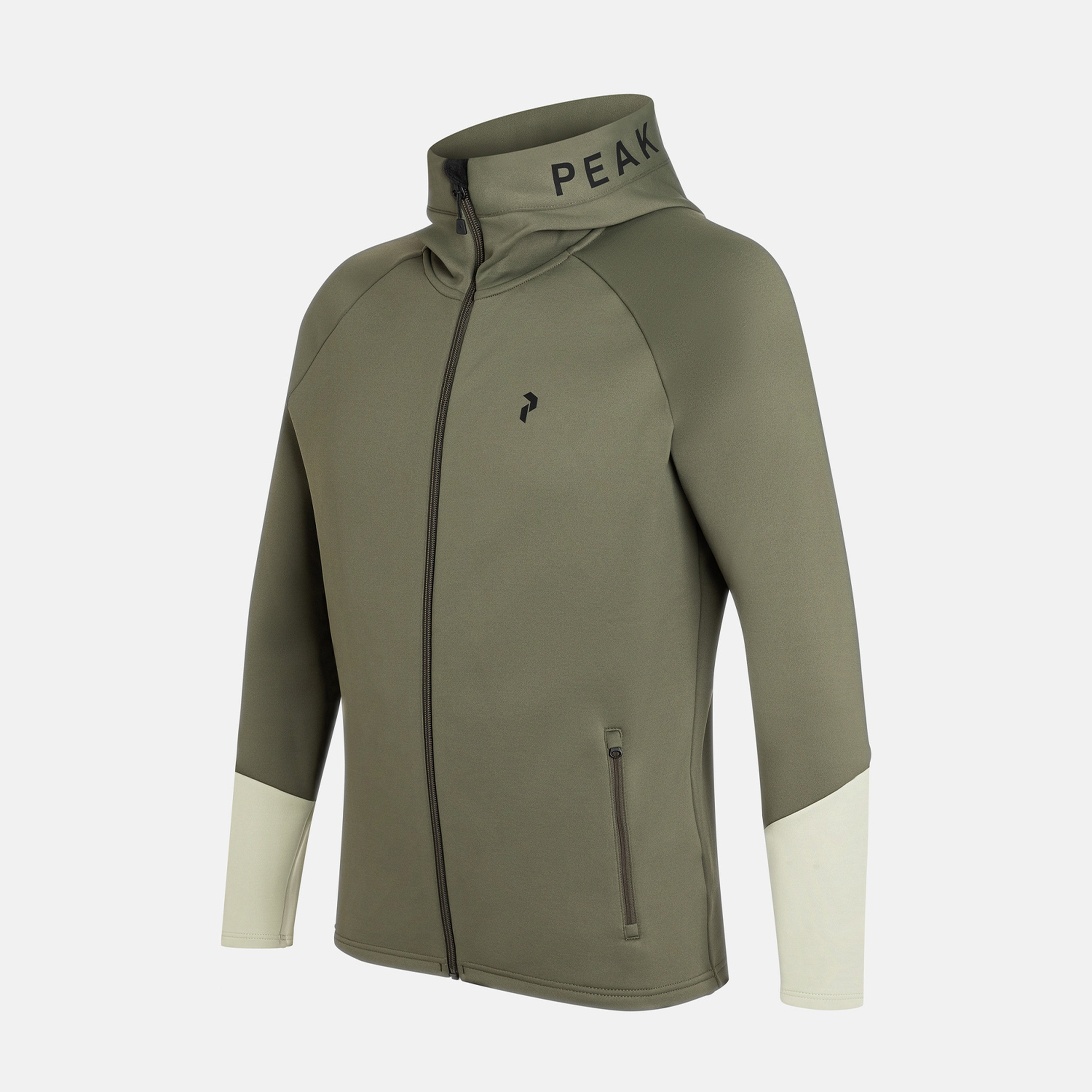 Peak Performance Rider Zip Hood Erkek Yeşil Outdoor Ceket