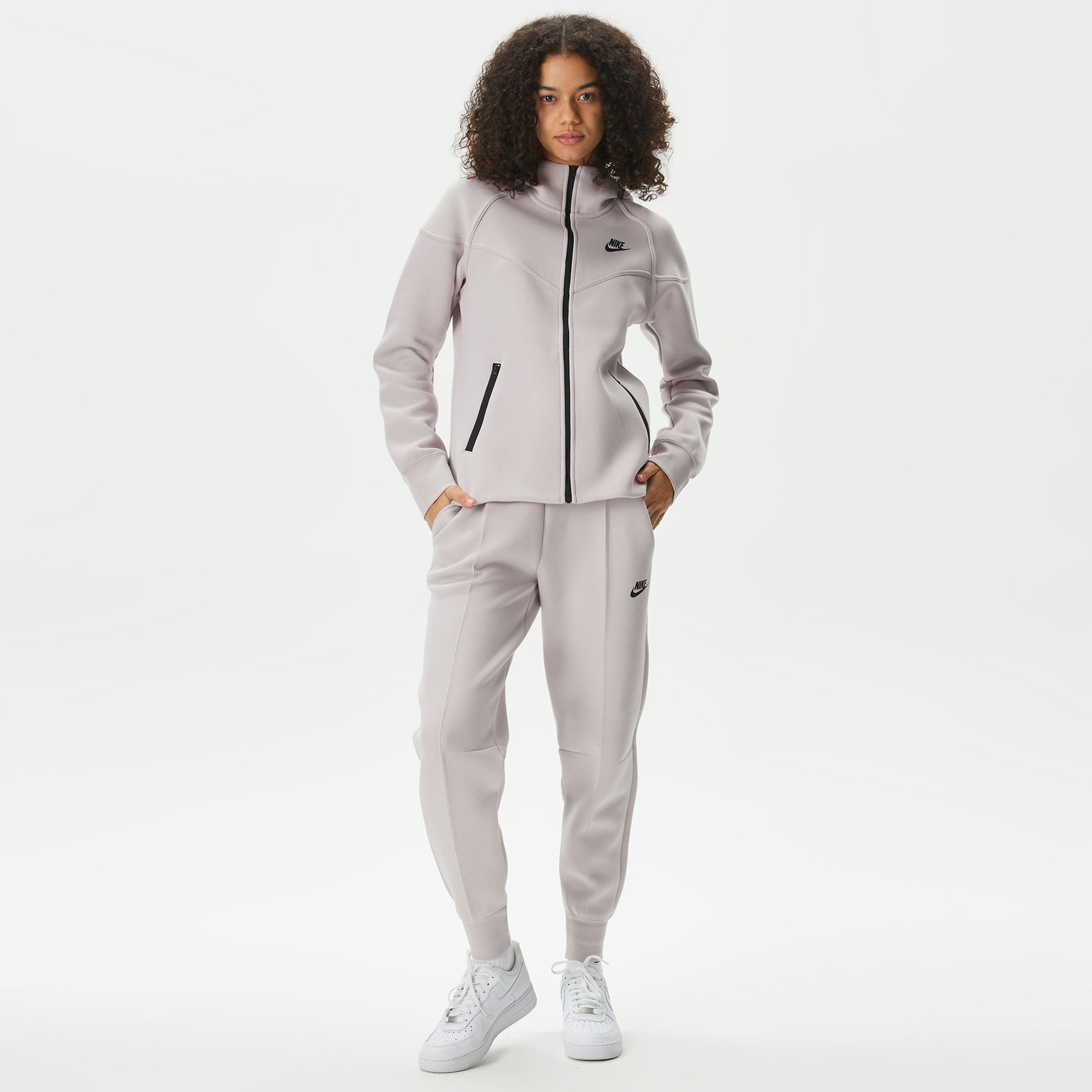 Nike Sportswear Tech Fleece Kadın Mor Günlük Eşofman Altı