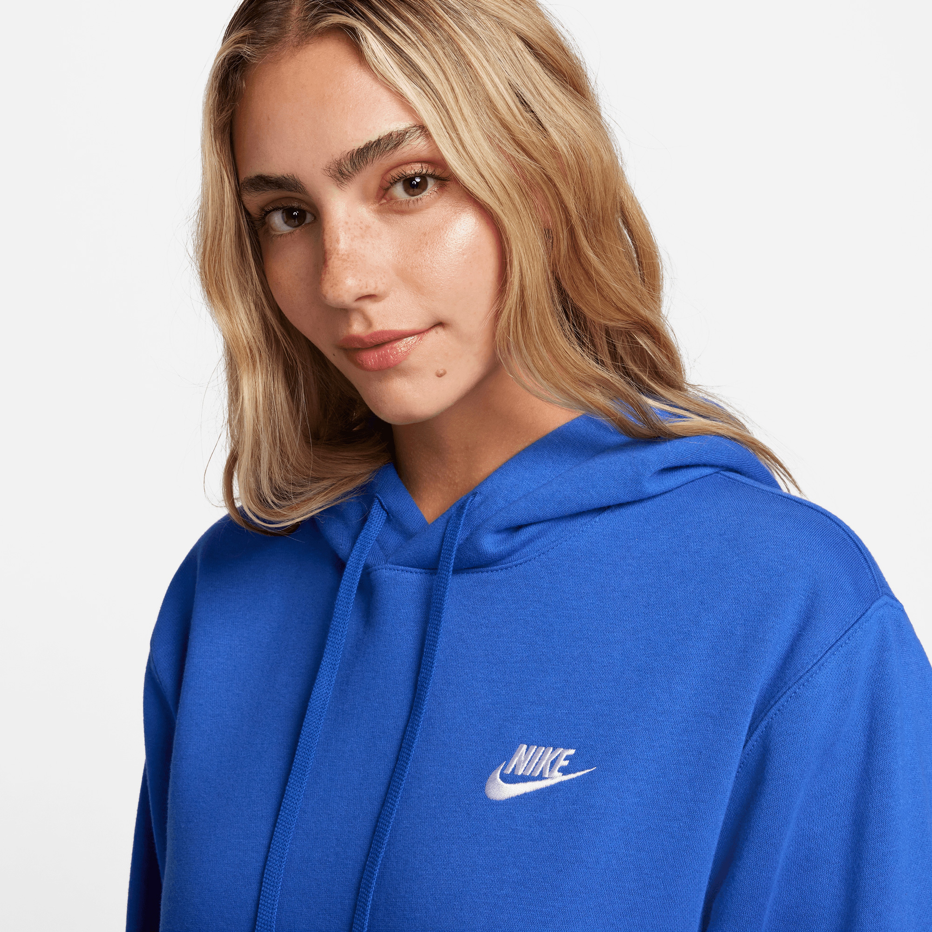Nike Club Fleece Unisex Mavi Günlük Sweatshirt
