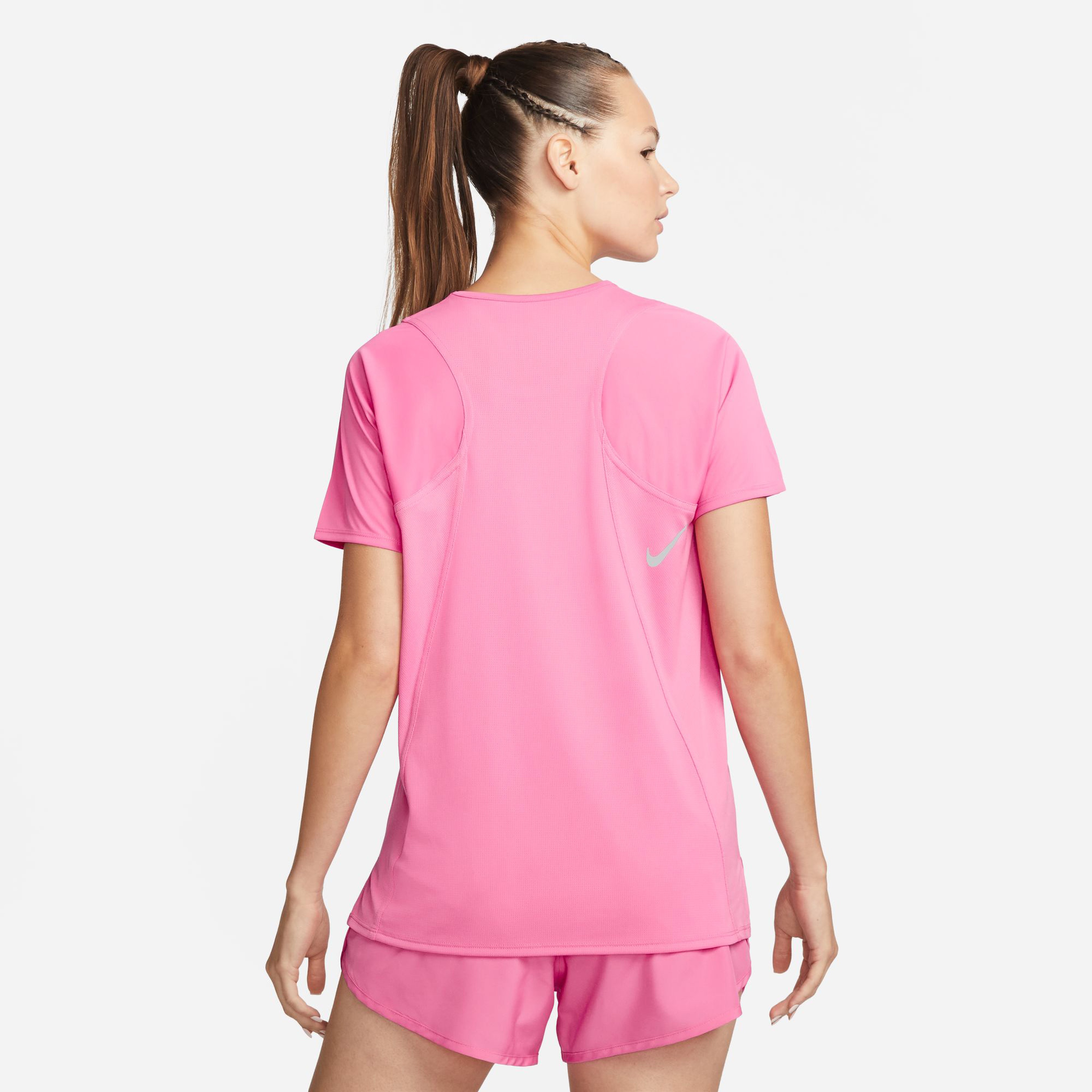 Nike Dri-Fit Race Top Kadın Pembe Koşu T-Shirt