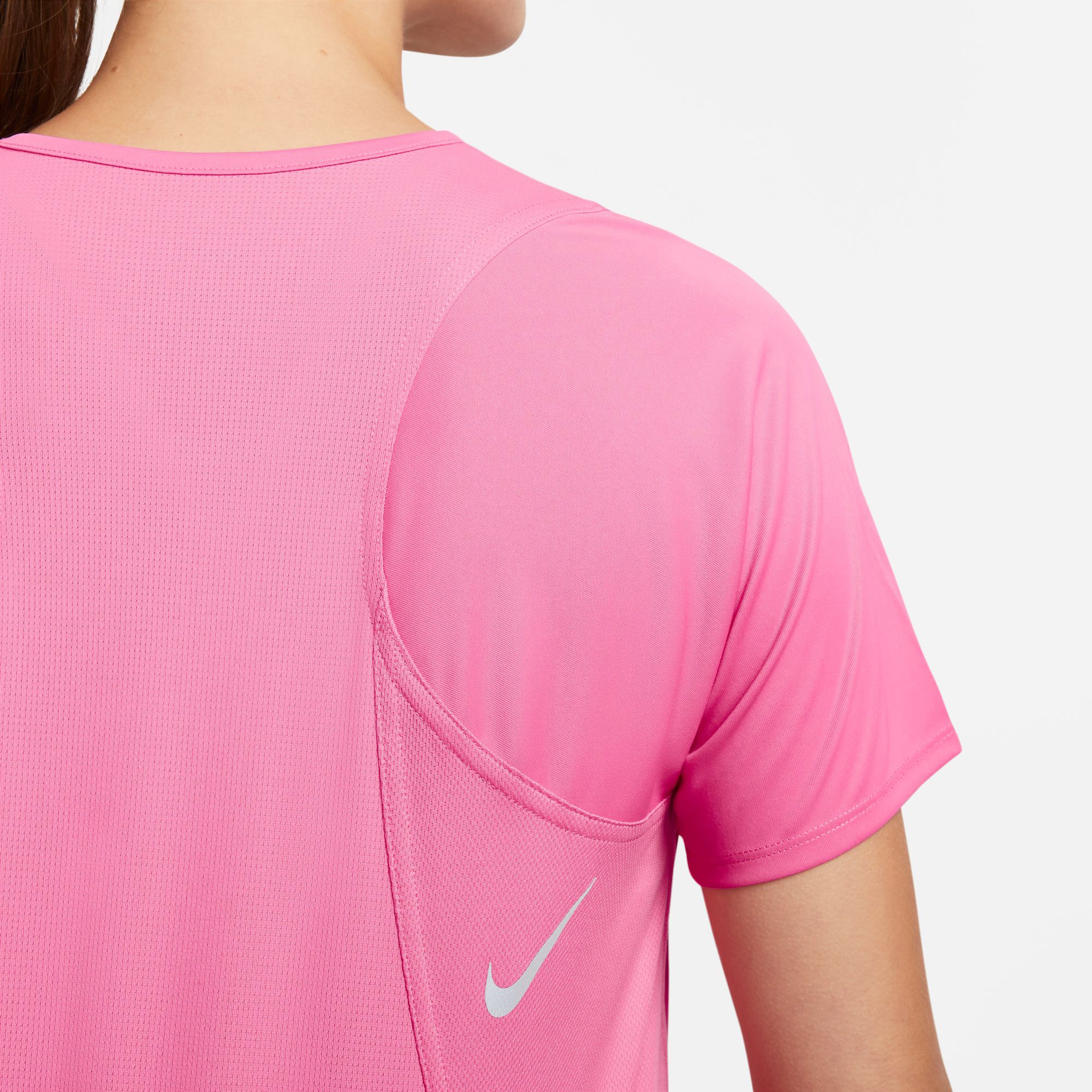 Nike Dri-Fit Race Top Kadın Pembe Koşu T-Shirt