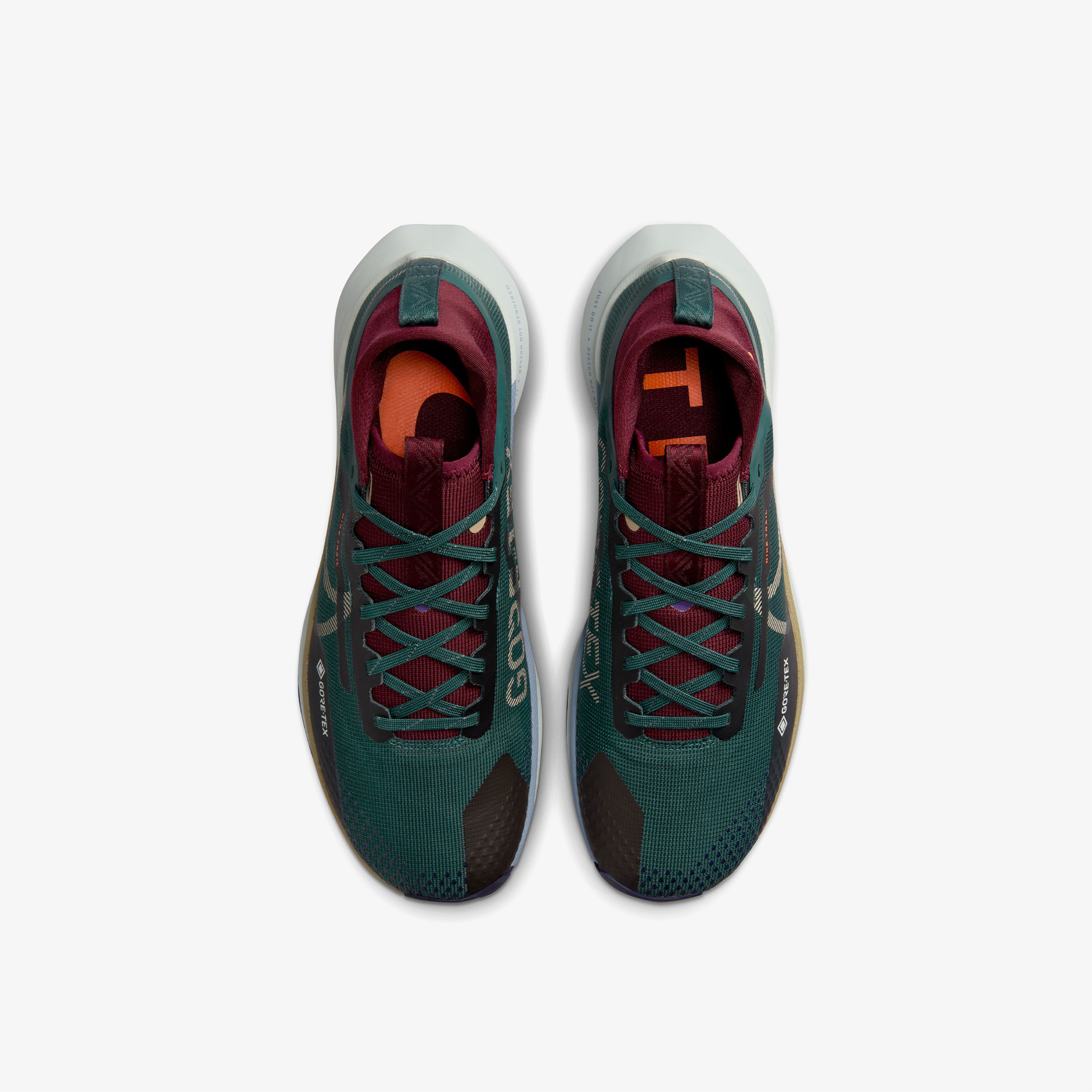 Nike React Pegasus Trail 4 GORE-TEX Erkek Yeşil Koşu Ayakkabısı