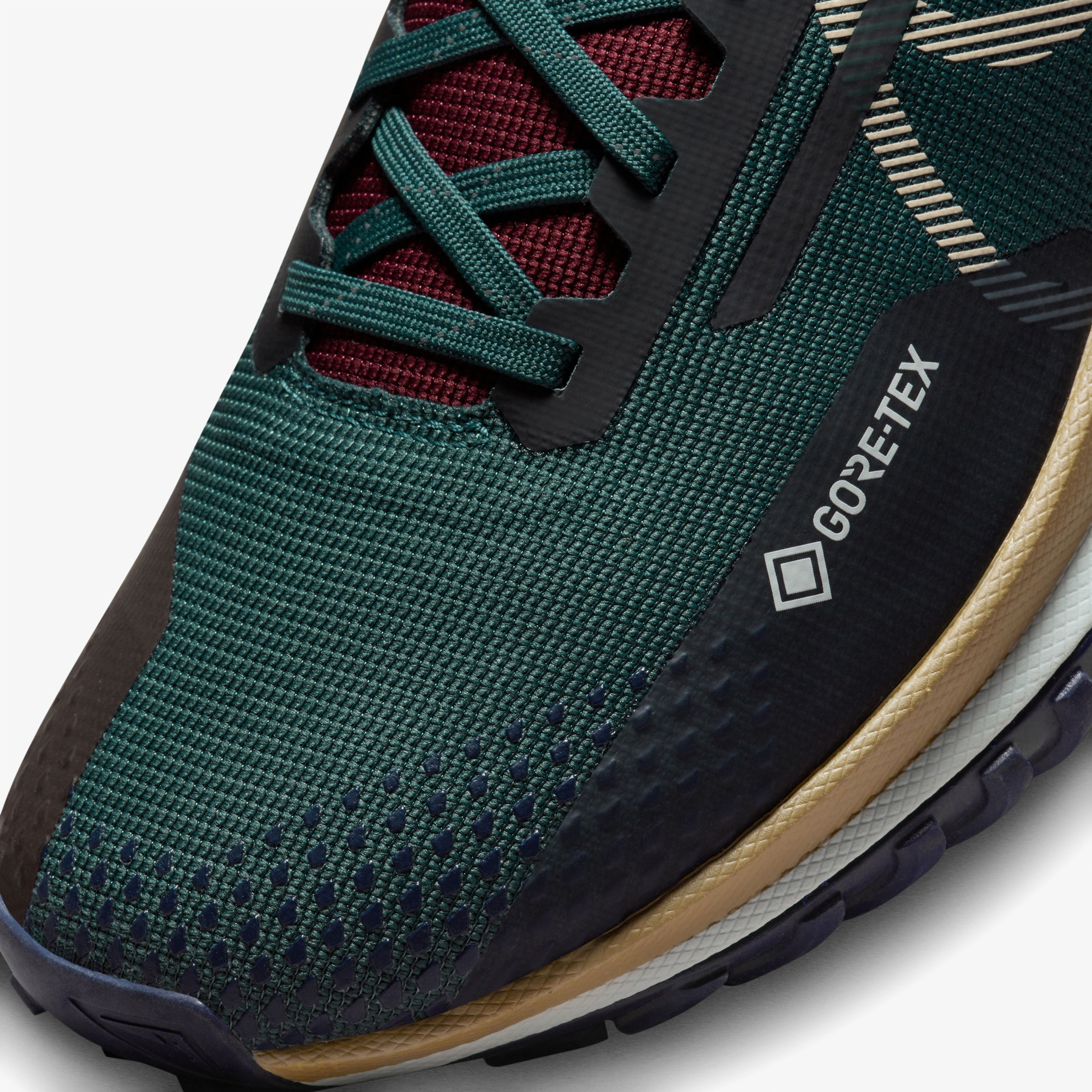 Nike React Pegasus Trail 4 GORE-TEX Erkek Yeşil Koşu Ayakkabısı