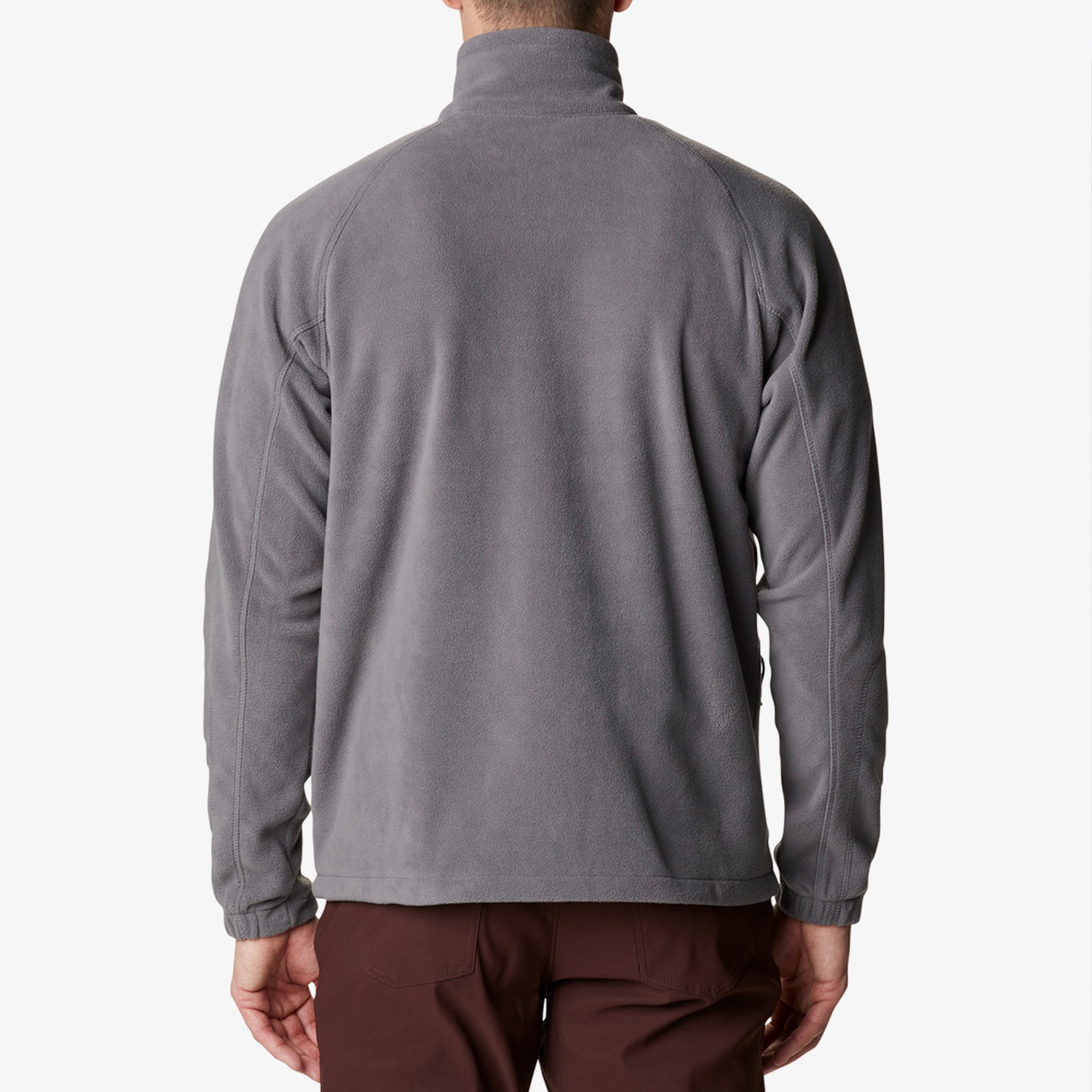 Columbia Fasttrek Full Zip Fleece Erkek Gri Outdoor Polar