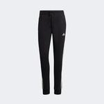 adidas Essentials 3-Stripes French Terry Cuffed Kadın Siyah Günlük Eşofman Altı