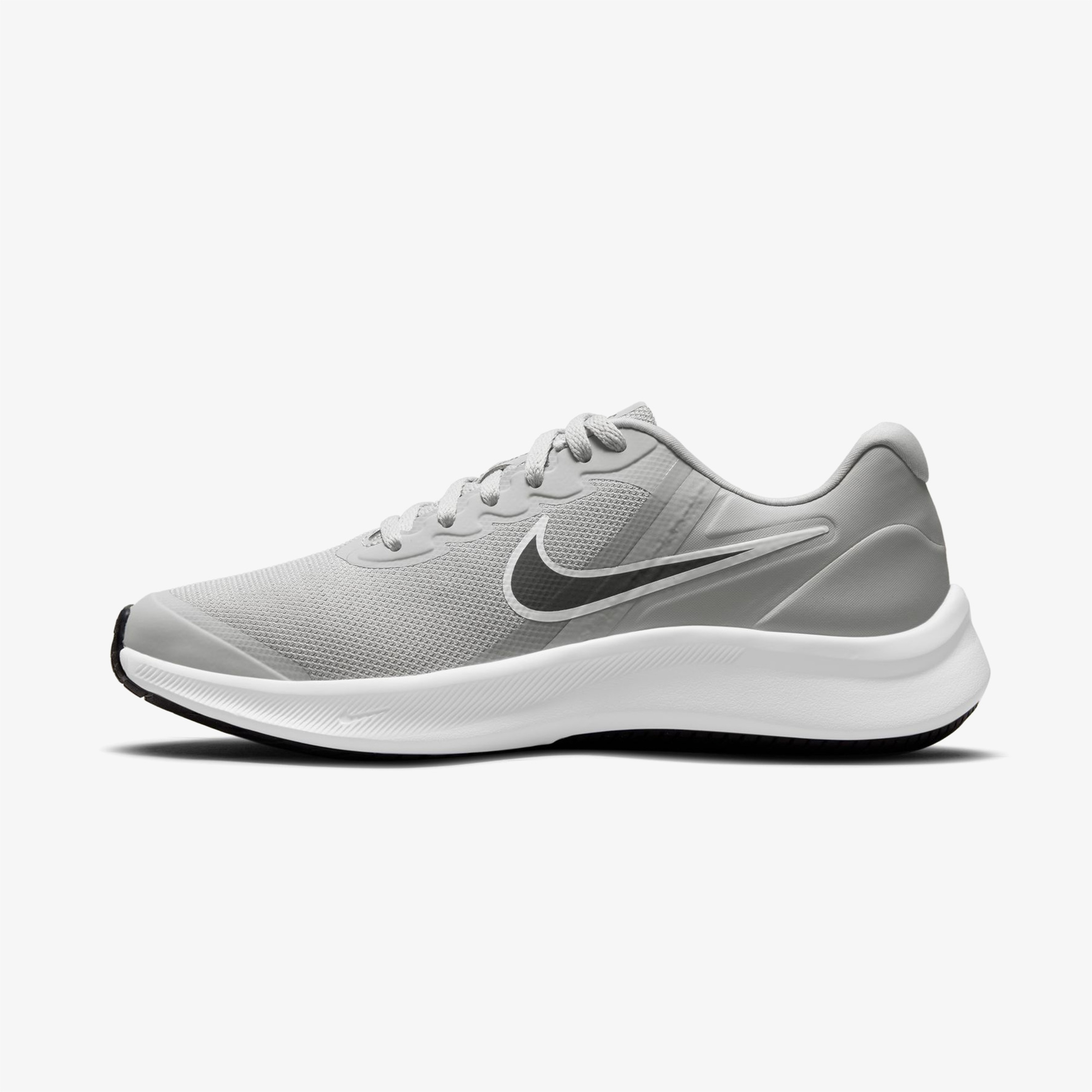 Nike Star Runner 3 Kadın Gri Koşu Ayakkabısı