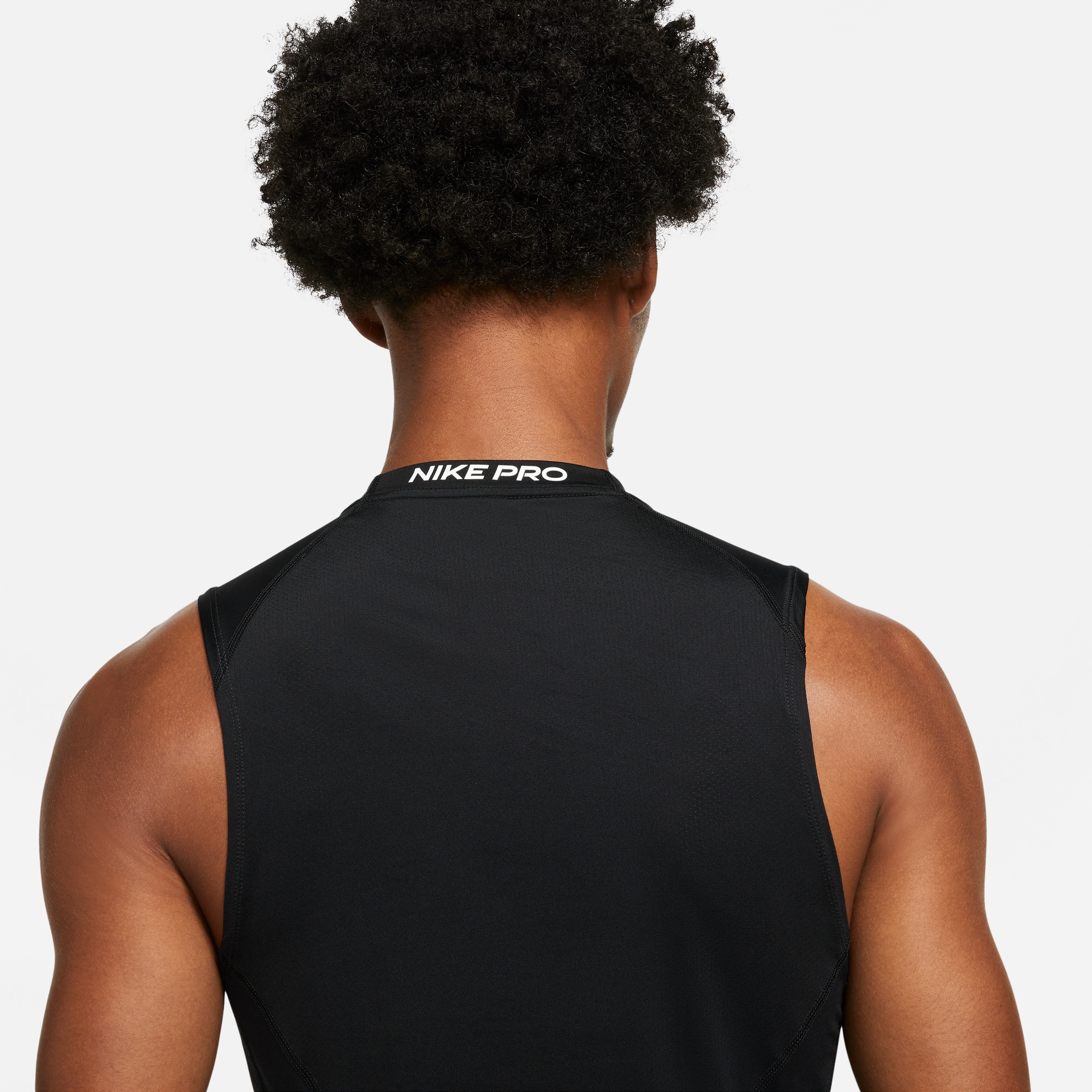 Nike Pro Dri-Fit Top Sleeveless Tight Erkek Siyah Antrenman Atleti