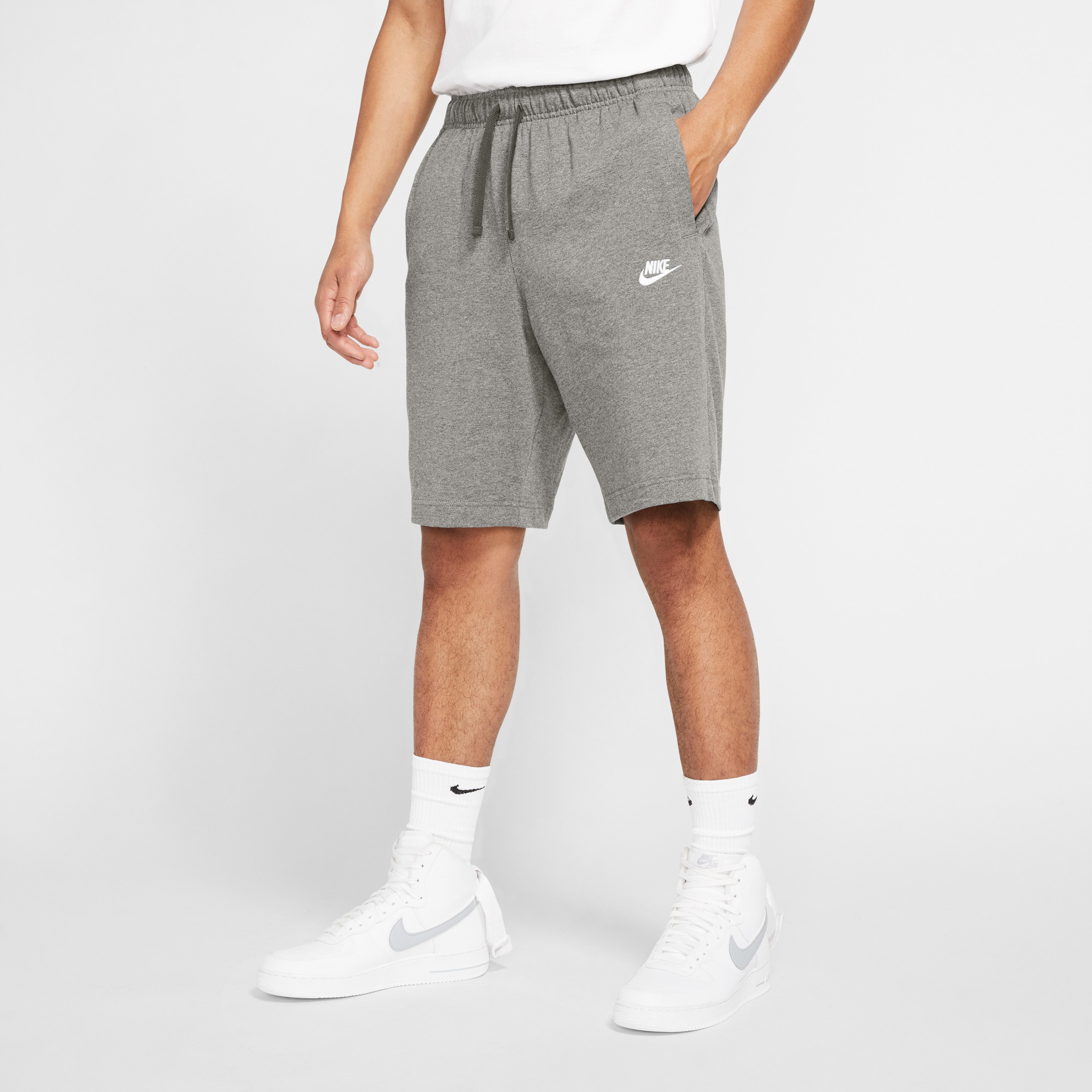 Nike M Nsw Club Jsy Erkek Gri Şort