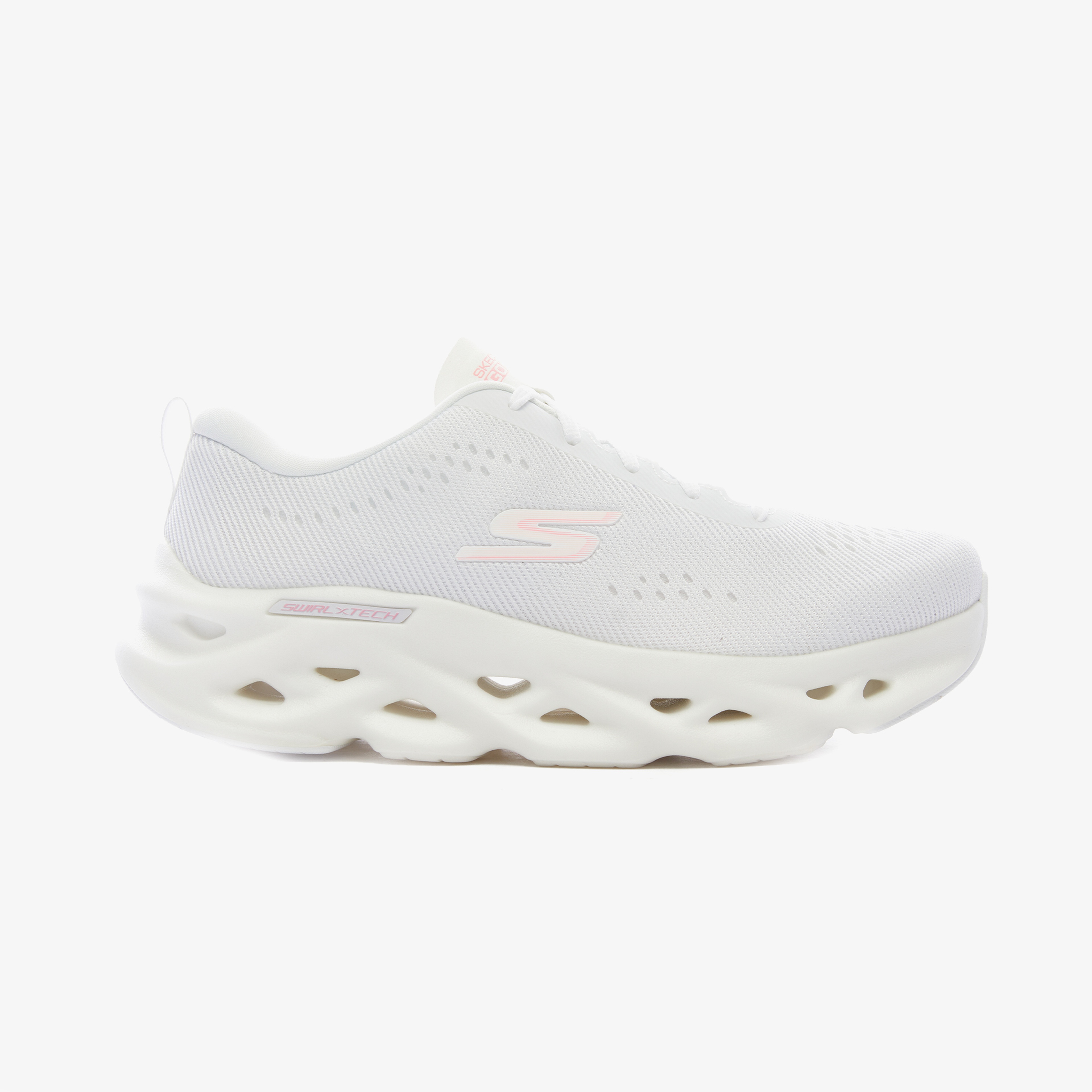 Skechers Go Run Swirl Tech Kadın Beyaz Koşu Ayakkabısı