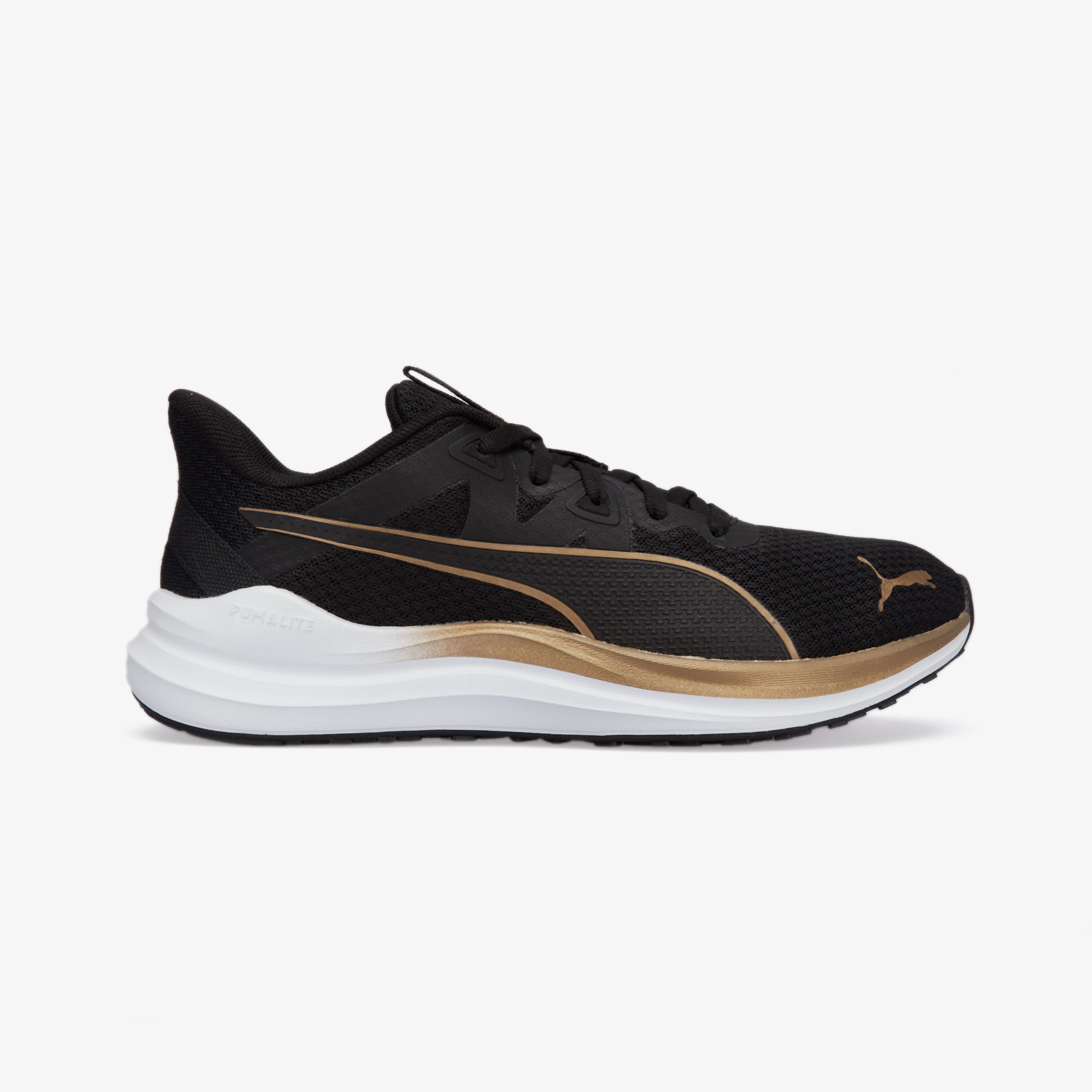 Puma Reflect Lite Unisex Siyah Koşu Ayakkabısı