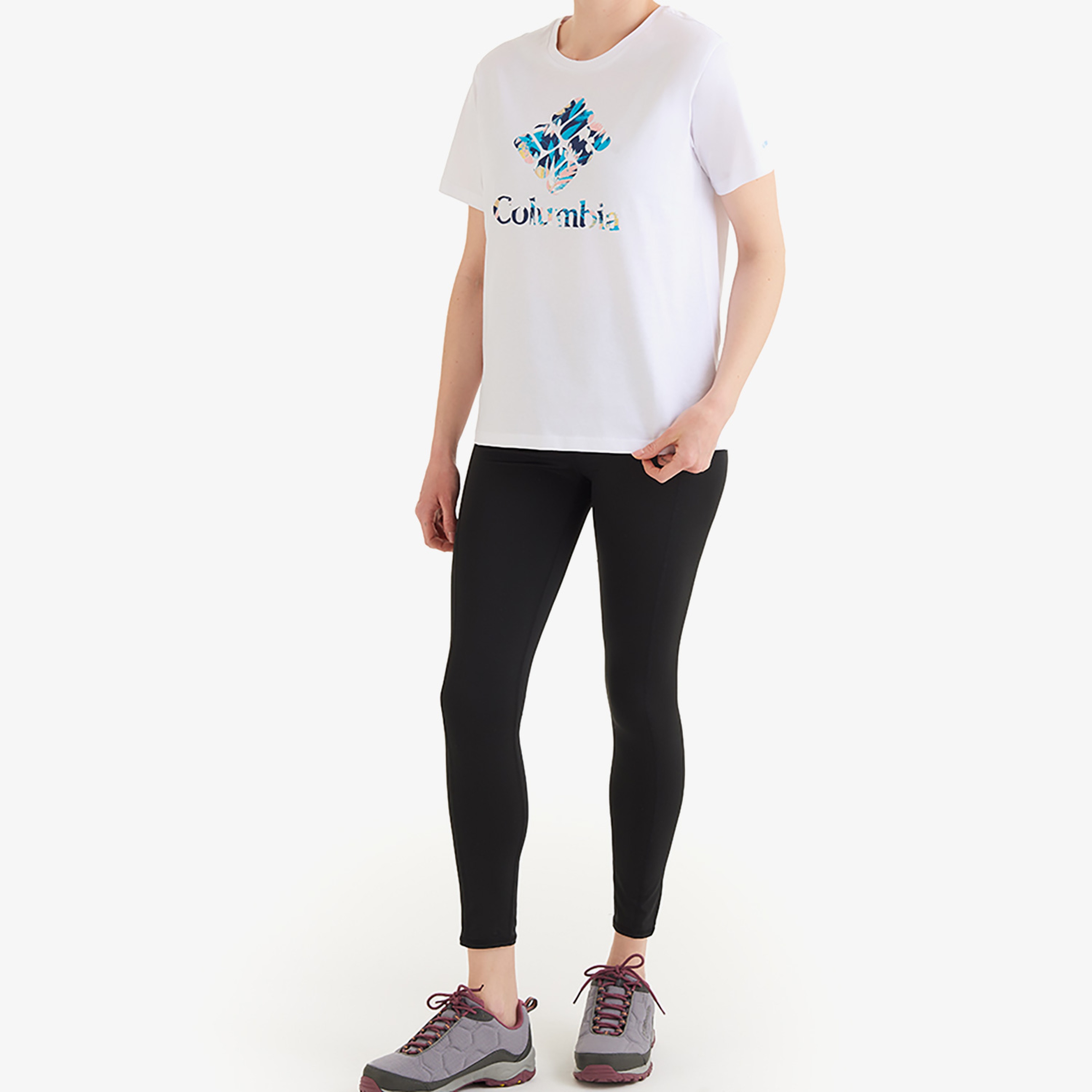 Columbia Boundless Erkek Beyaz Günlük T-Shirt