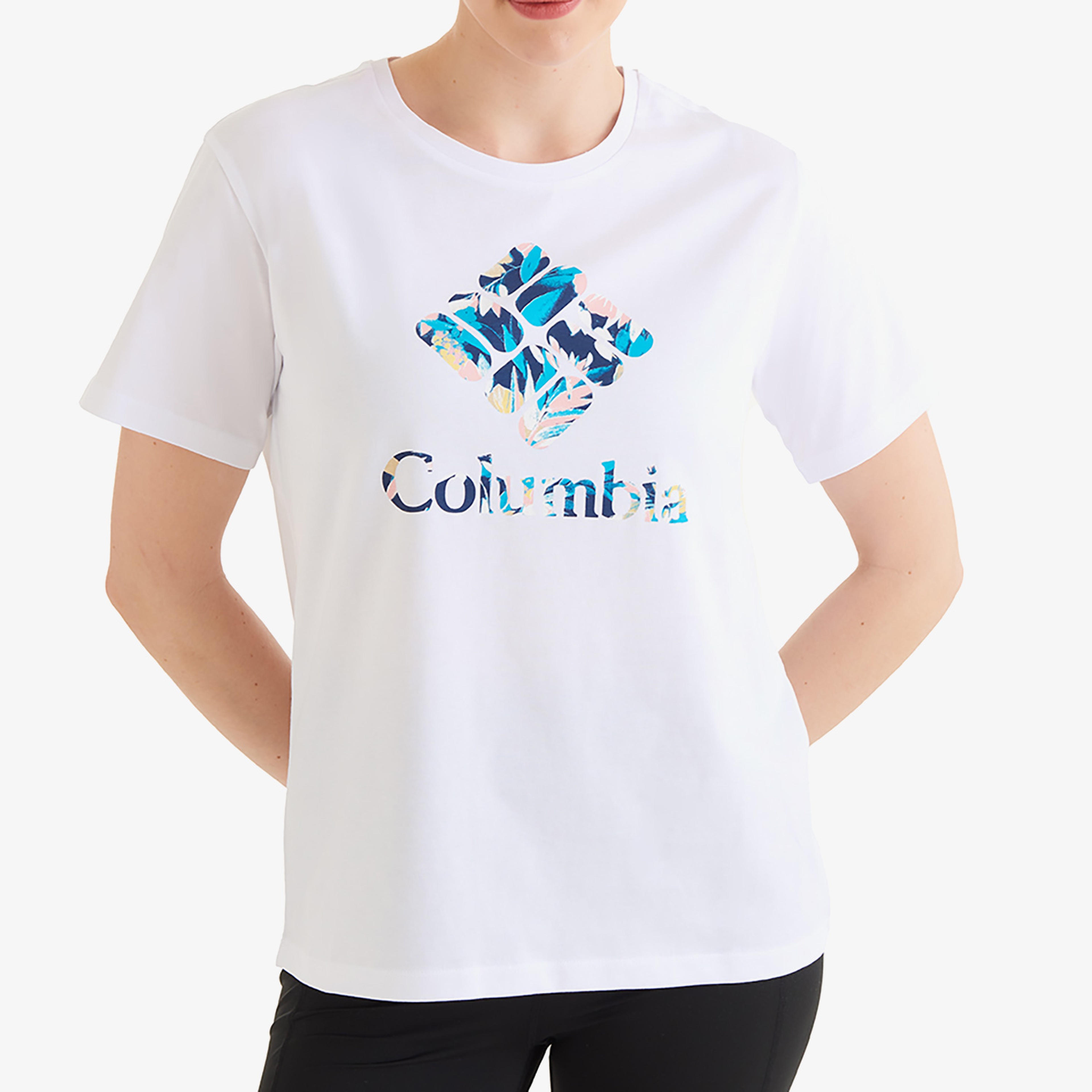 Columbia Boundless Erkek Beyaz Günlük T-Shirt