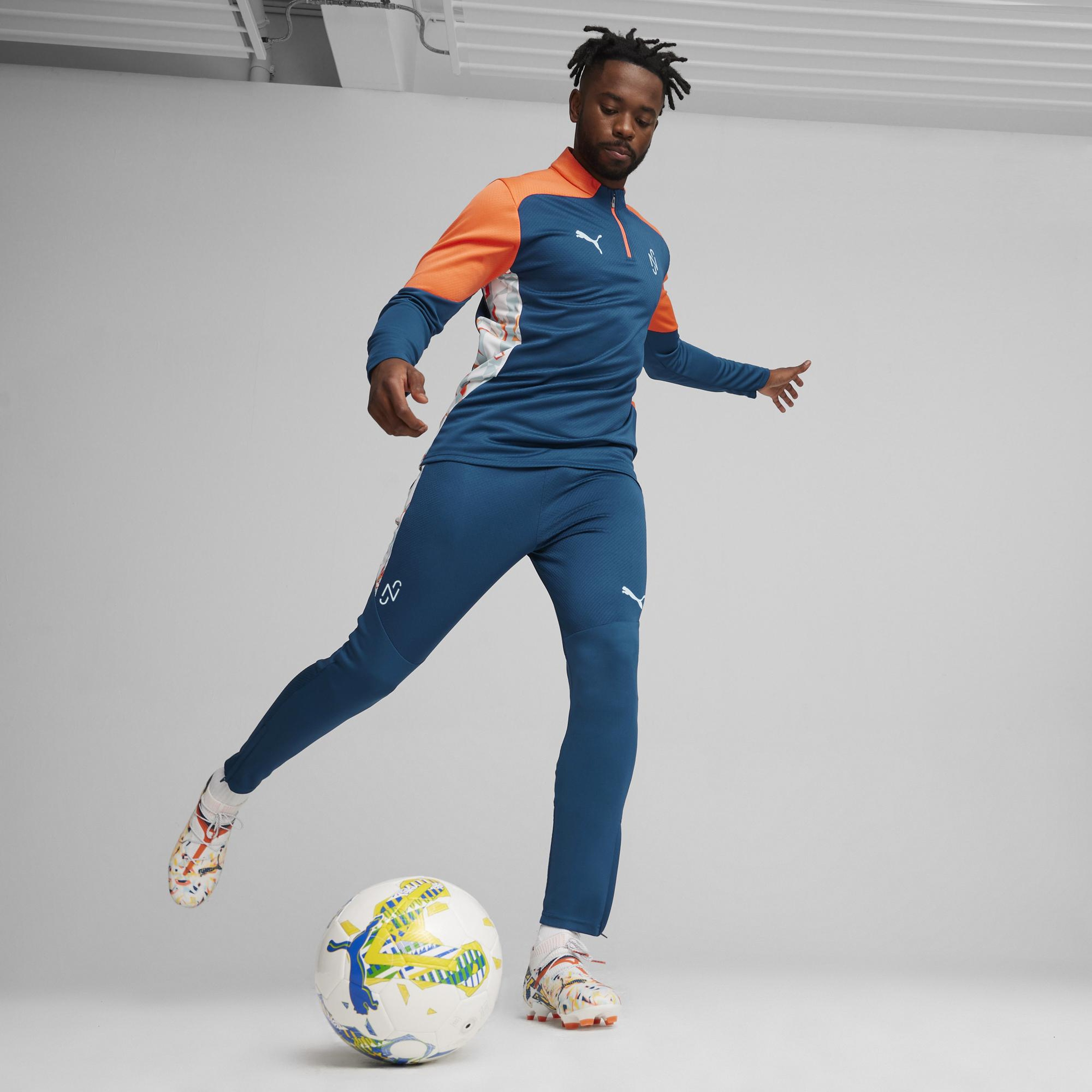 Puma Njr Creativity Trg Unisex Mavi Futbol Eşofman Altı