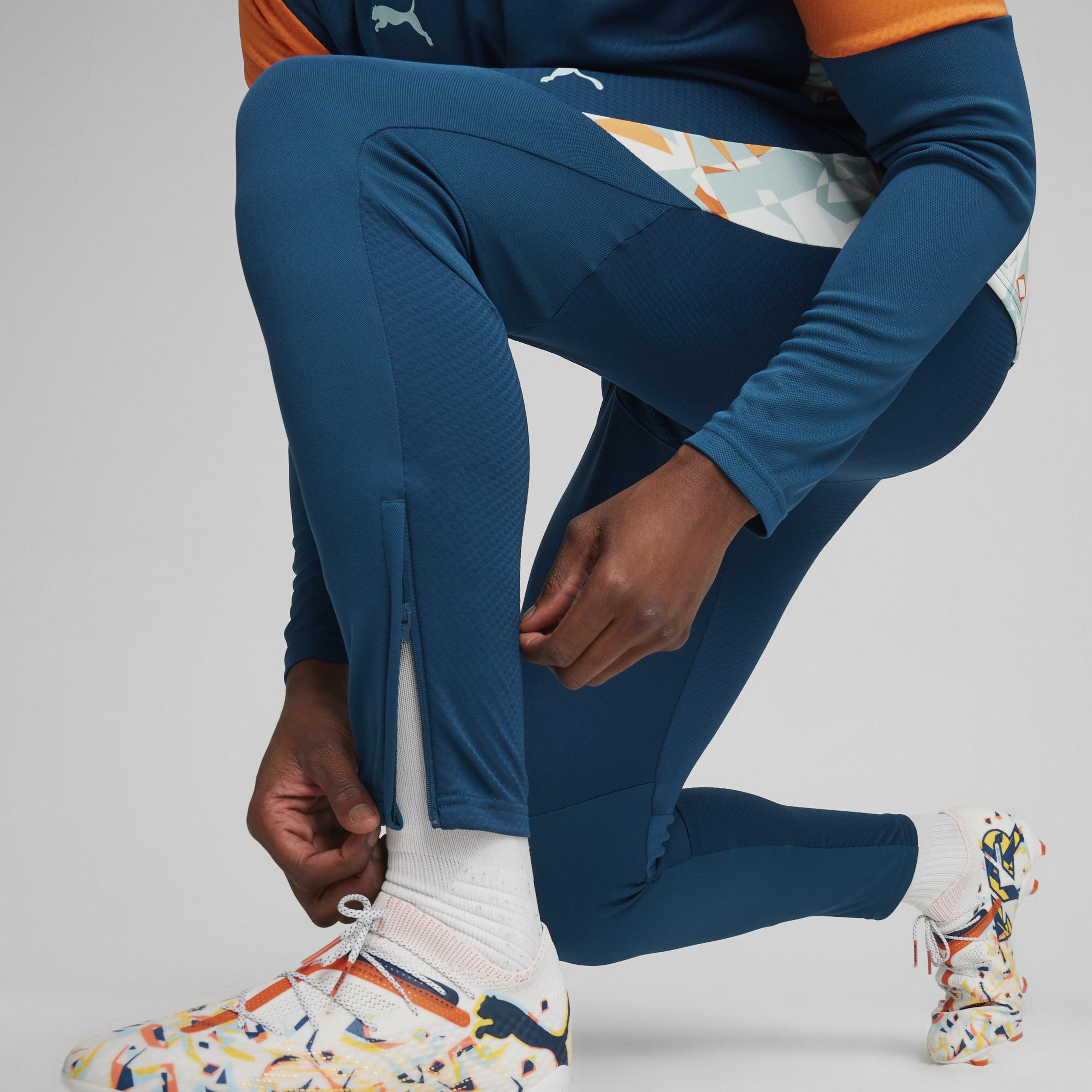 Puma Njr Creativity Trg Unisex Mavi Futbol Eşofman Altı