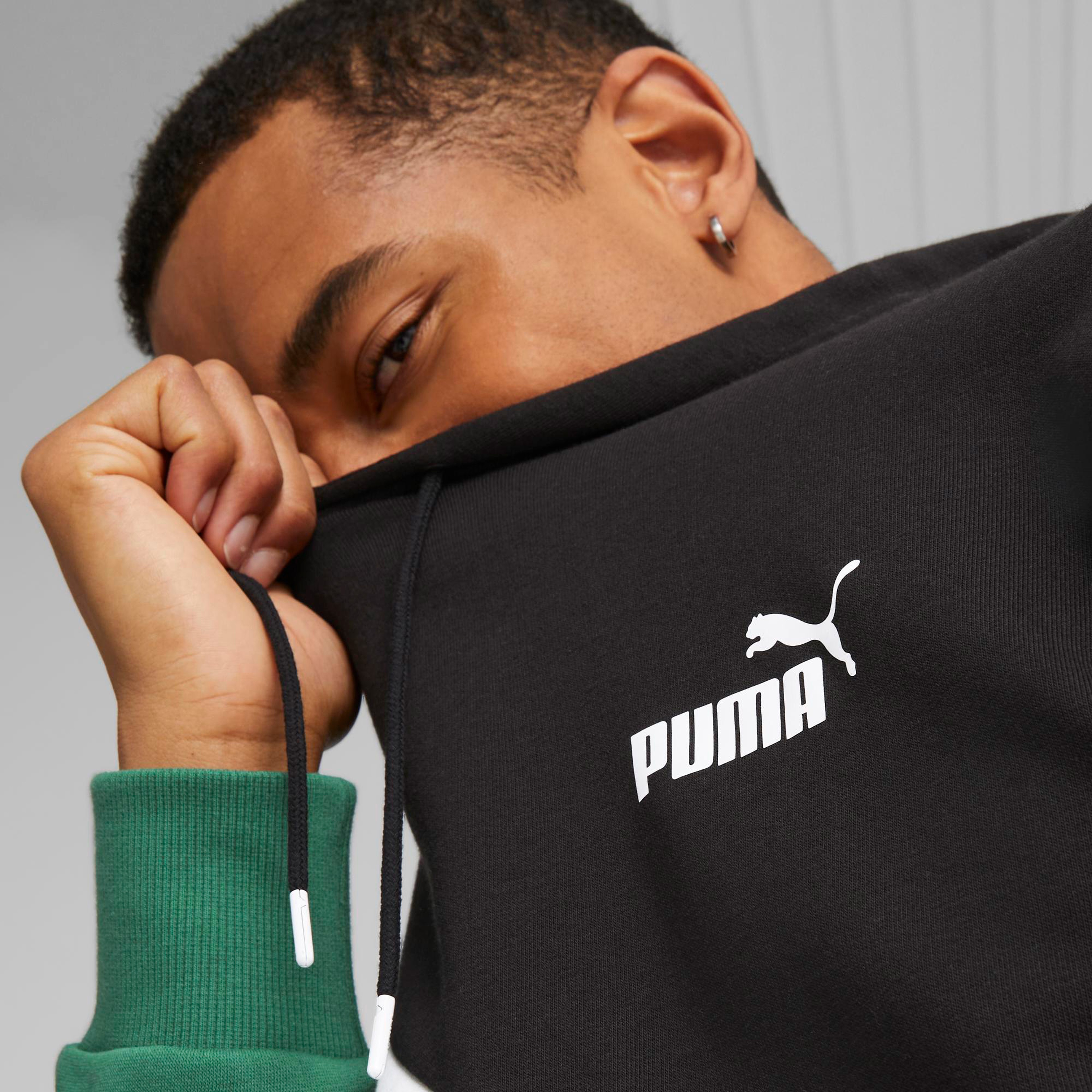 Puma Puma Power Cat Hoodie Tr Vine Erkek Renkli Günlük Sweatshirt
