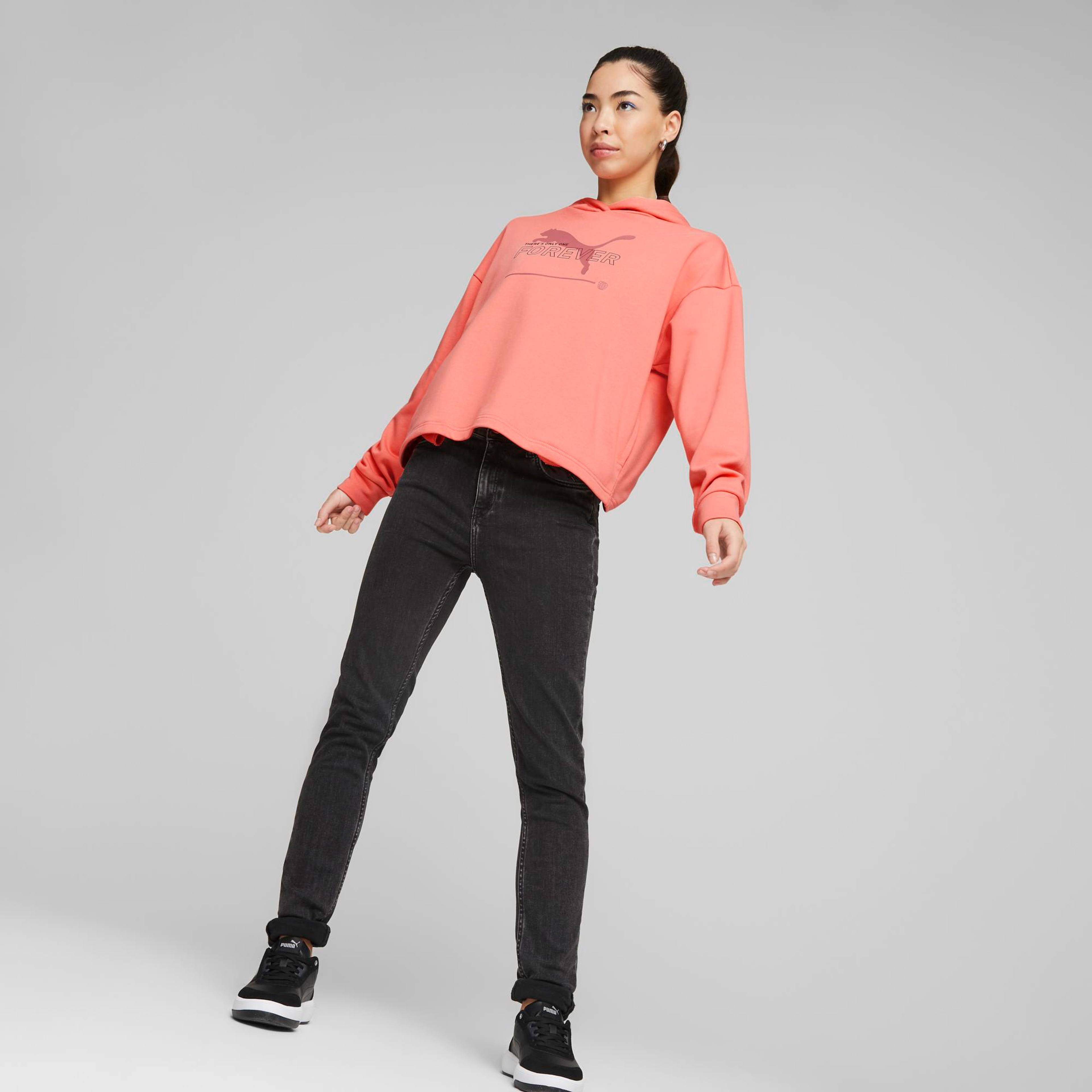 Puma Essentials Better Kadın Pembe Günlük Sweatshirt