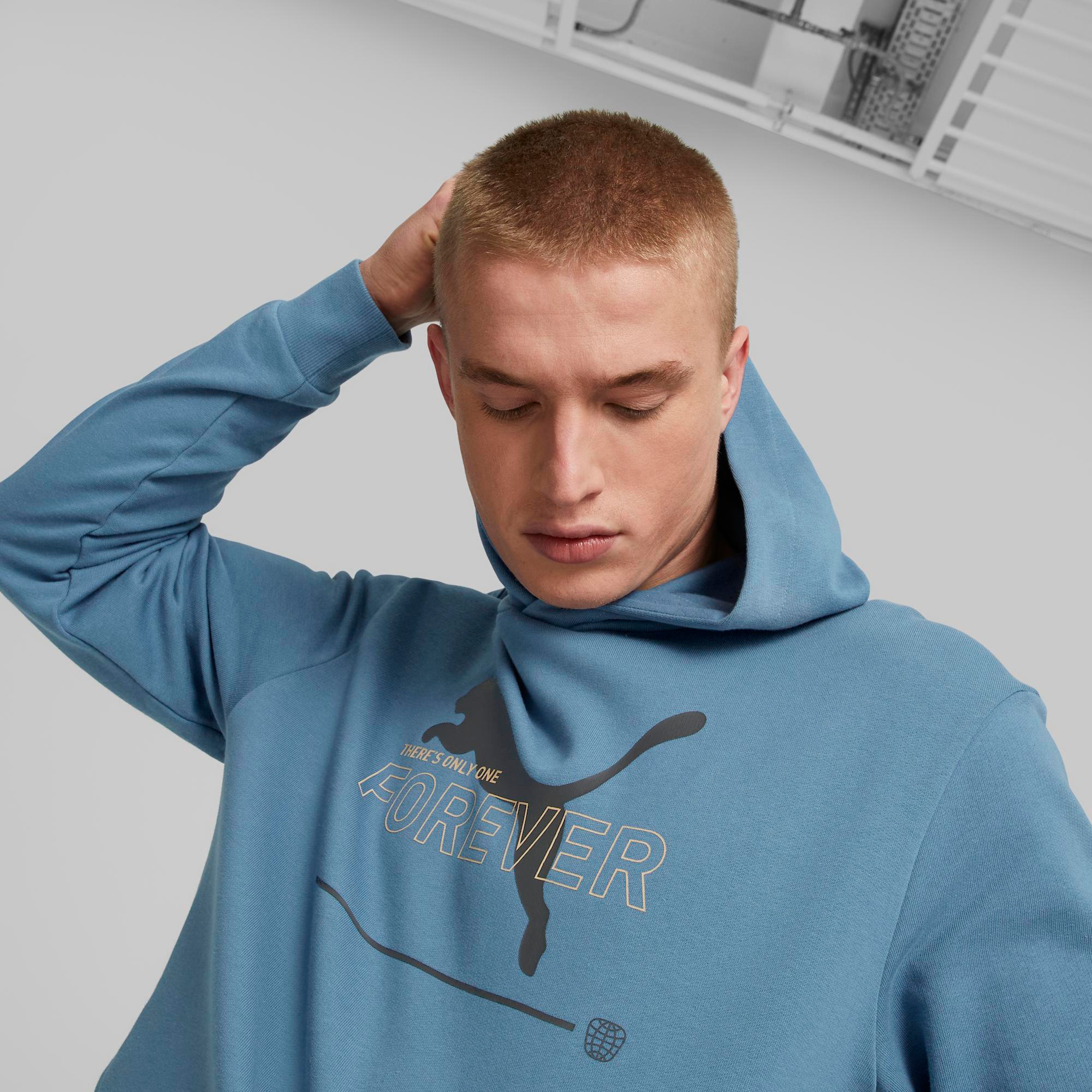 Puma Ess Better Hoodie Tr Deep Dive Erkek Mavi Günlük Sweatshirt