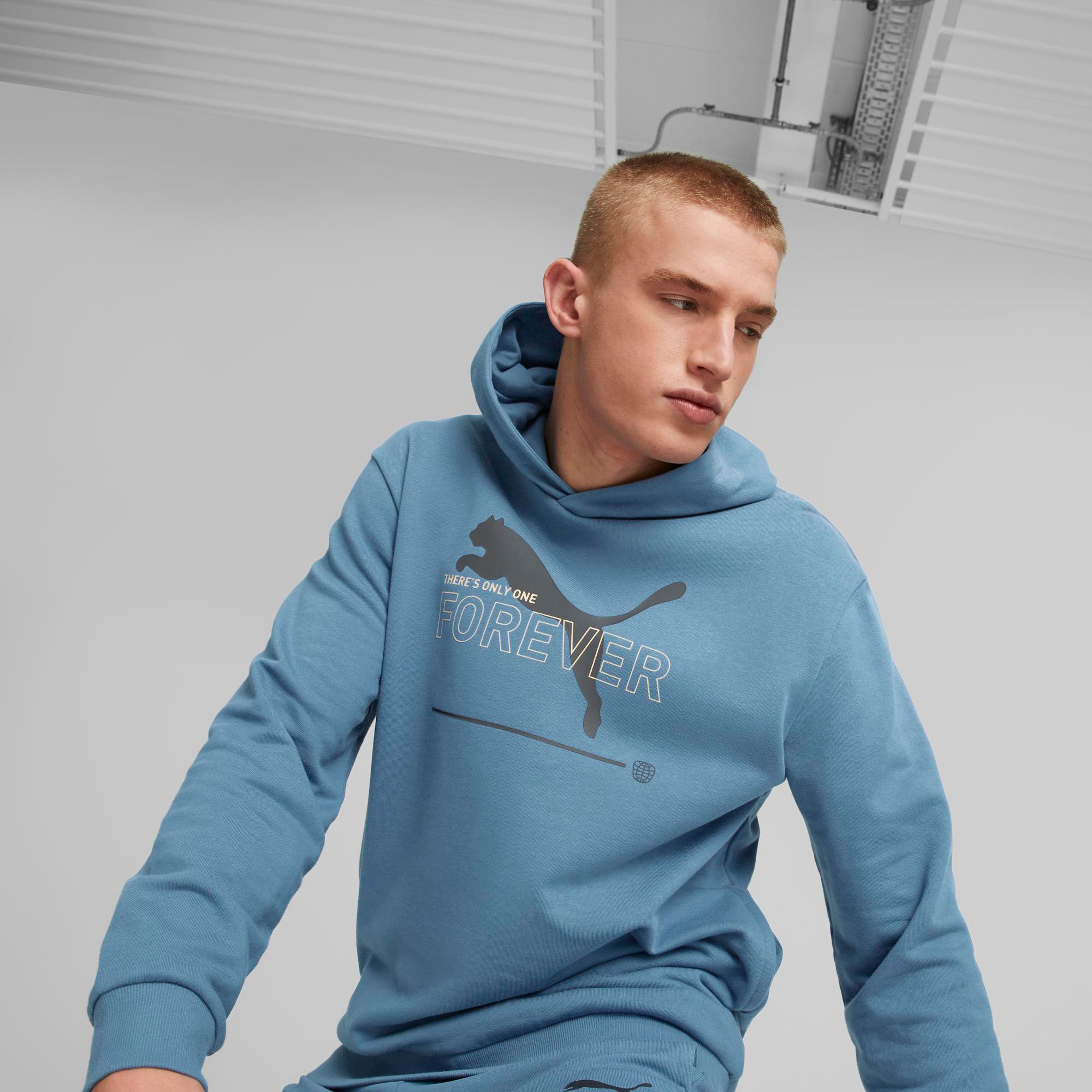 Puma Ess Better Hoodie Tr Deep Dive Erkek Mavi Günlük Sweatshirt