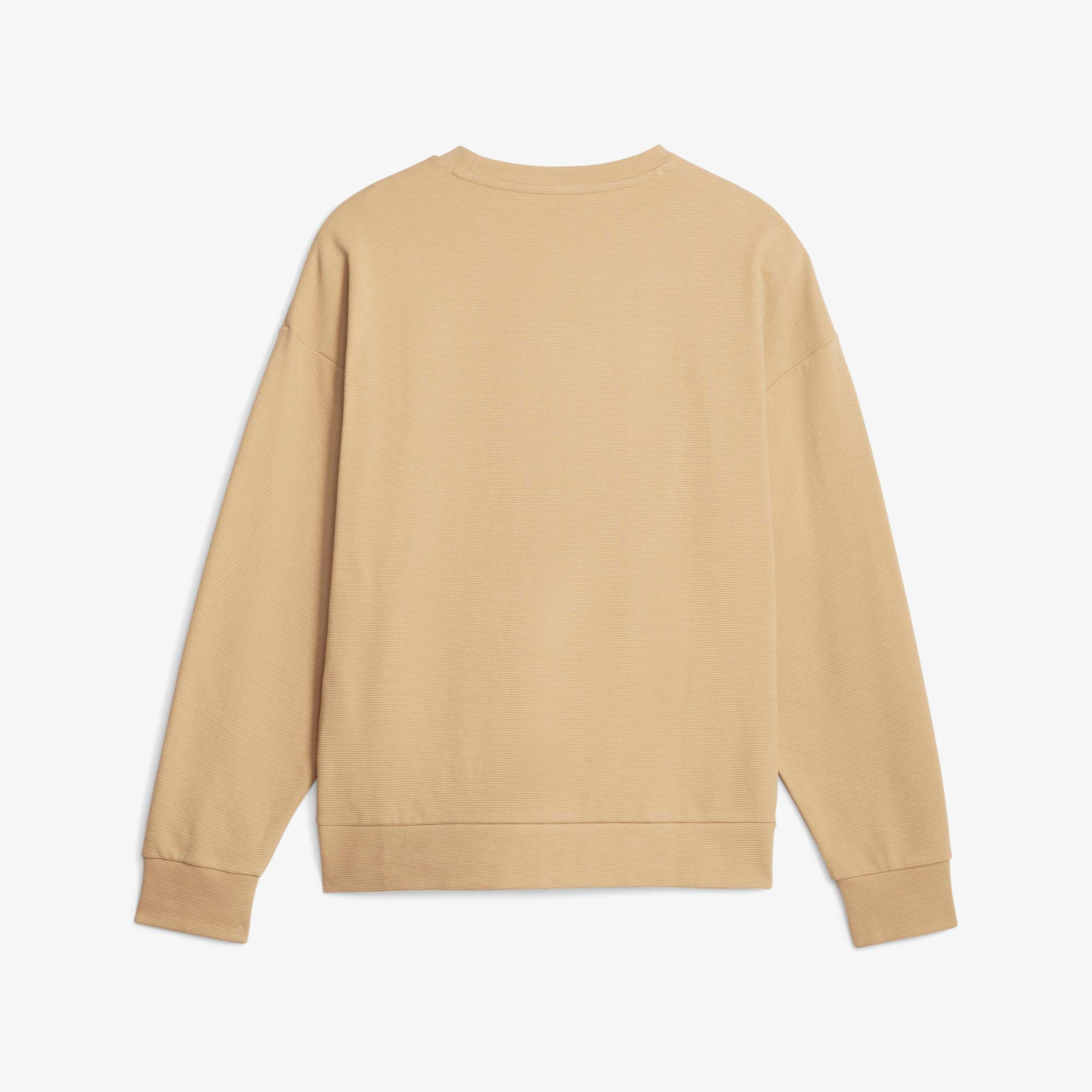 Puma Ess Elevated Crew Sand Kadın Bej Günlük Sweatshirt