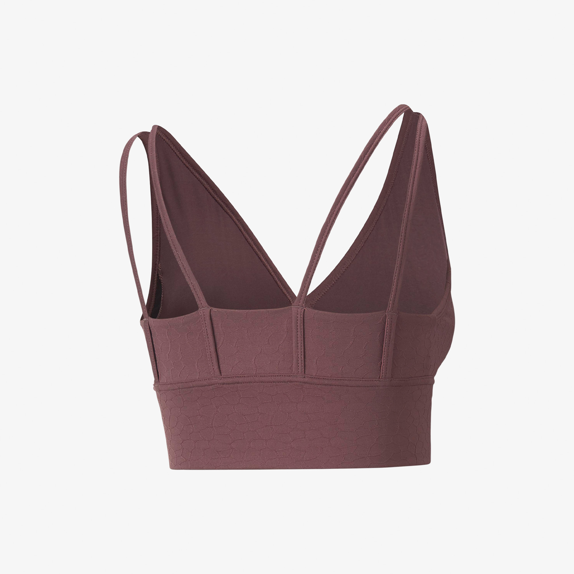 Puma Mid Impact Flawless Kadın Mor Antrenman Bra