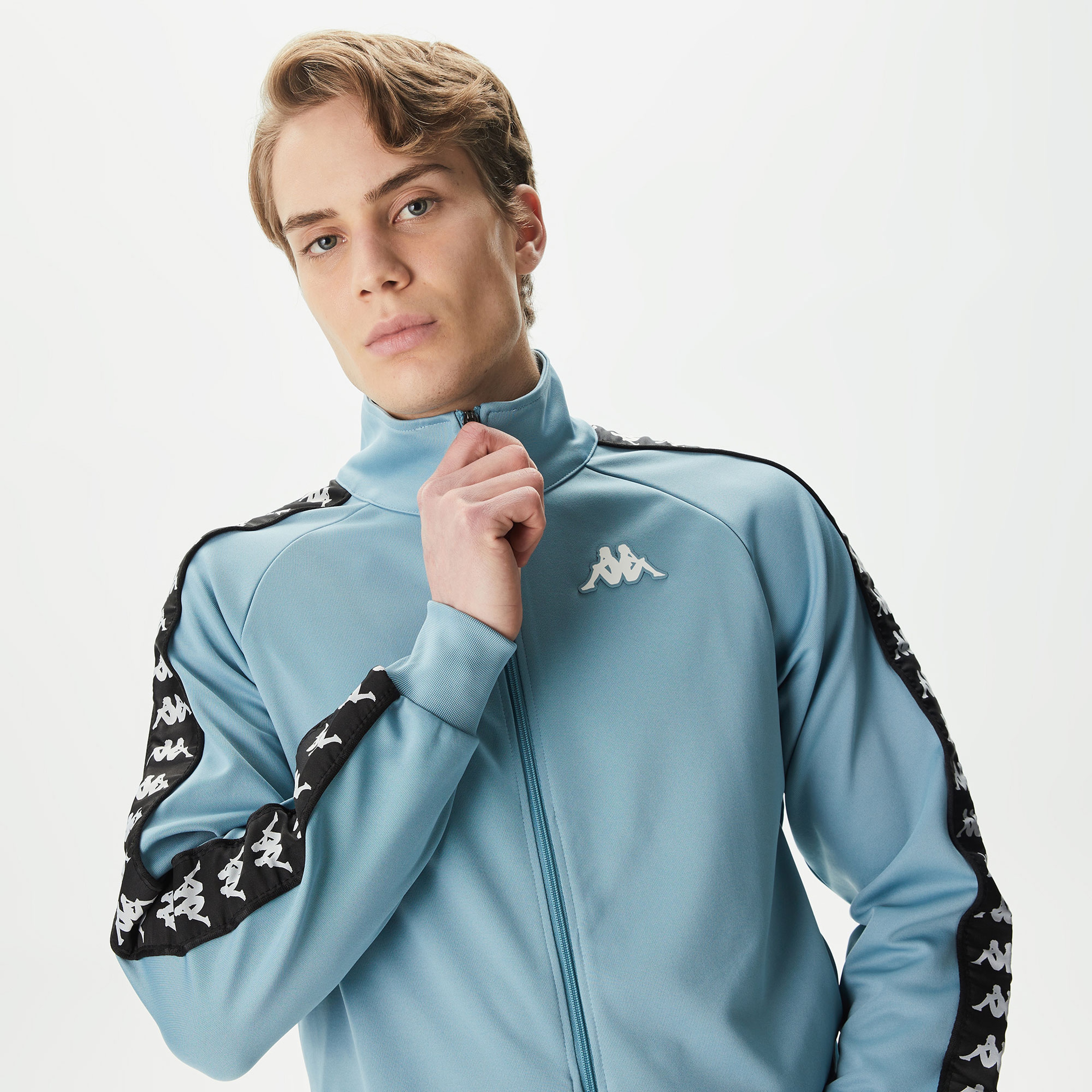 Kappa 222 Banda Aniston Erkek Mavi Sweatshirt