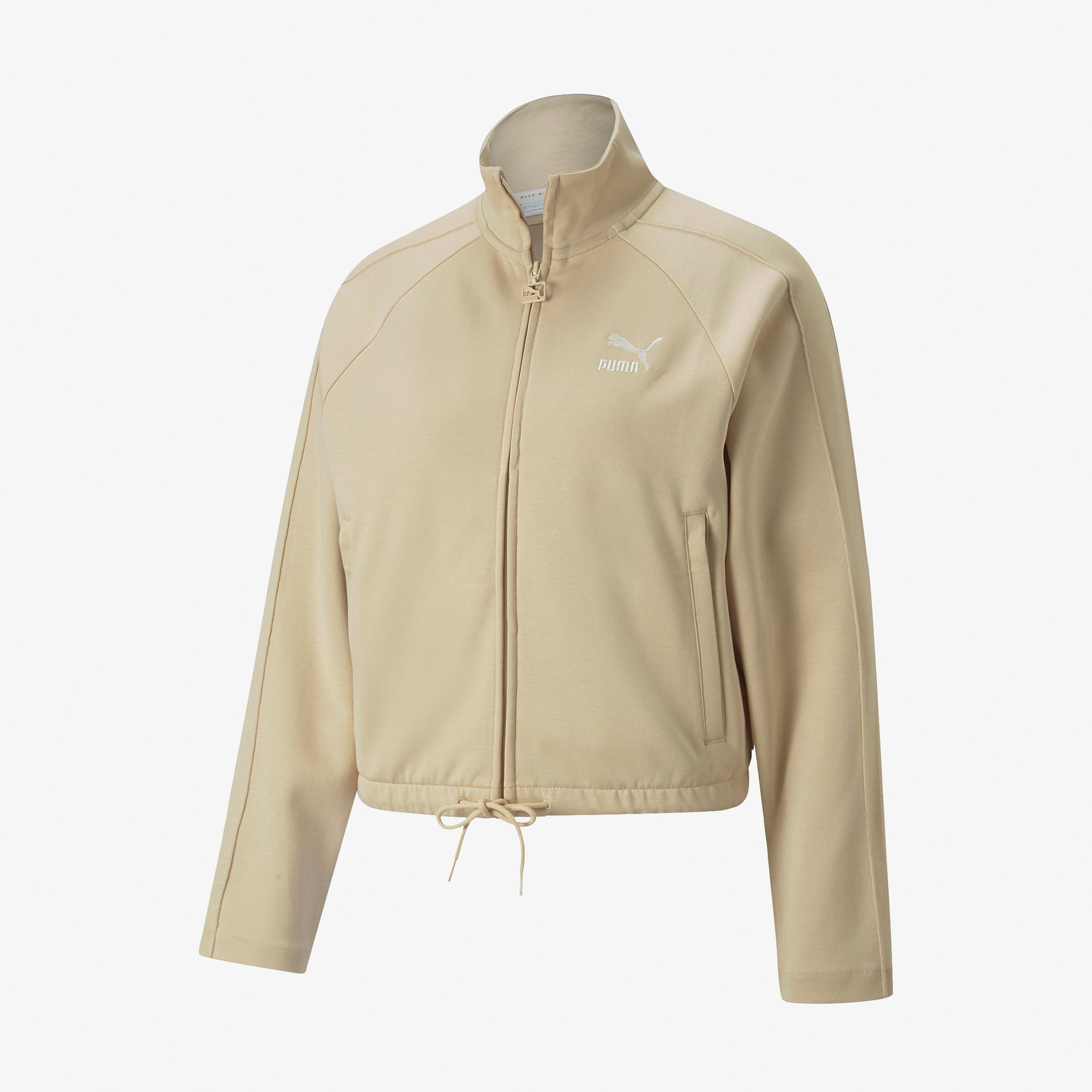 Puma T7 Track Kadın Krem Günlük Ceket