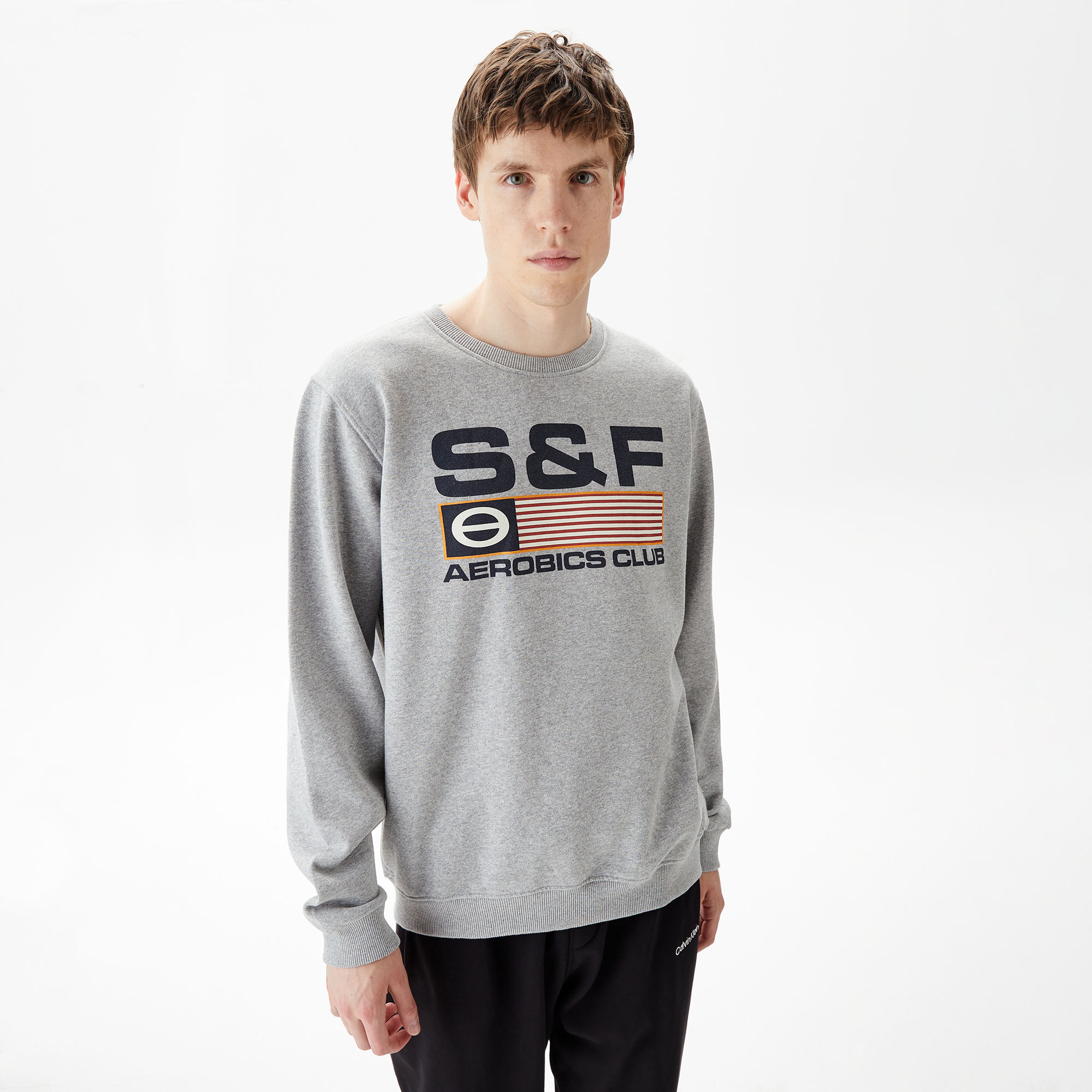 Superfly Erkek Renkli Günlük Sweatshirt