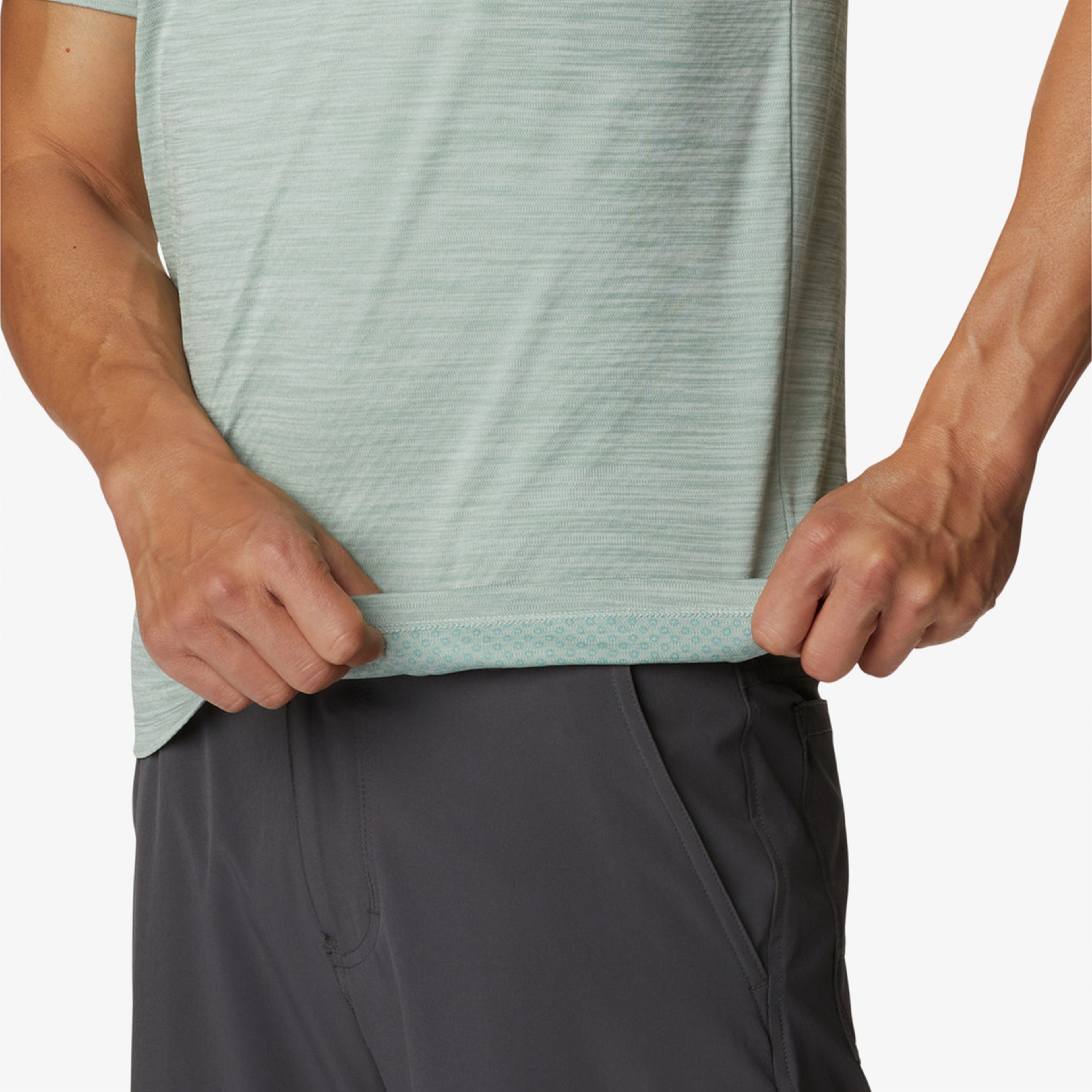 Columbia Zero Rules Short Sleeve Erkek Yeşil Günlük T-Shirt