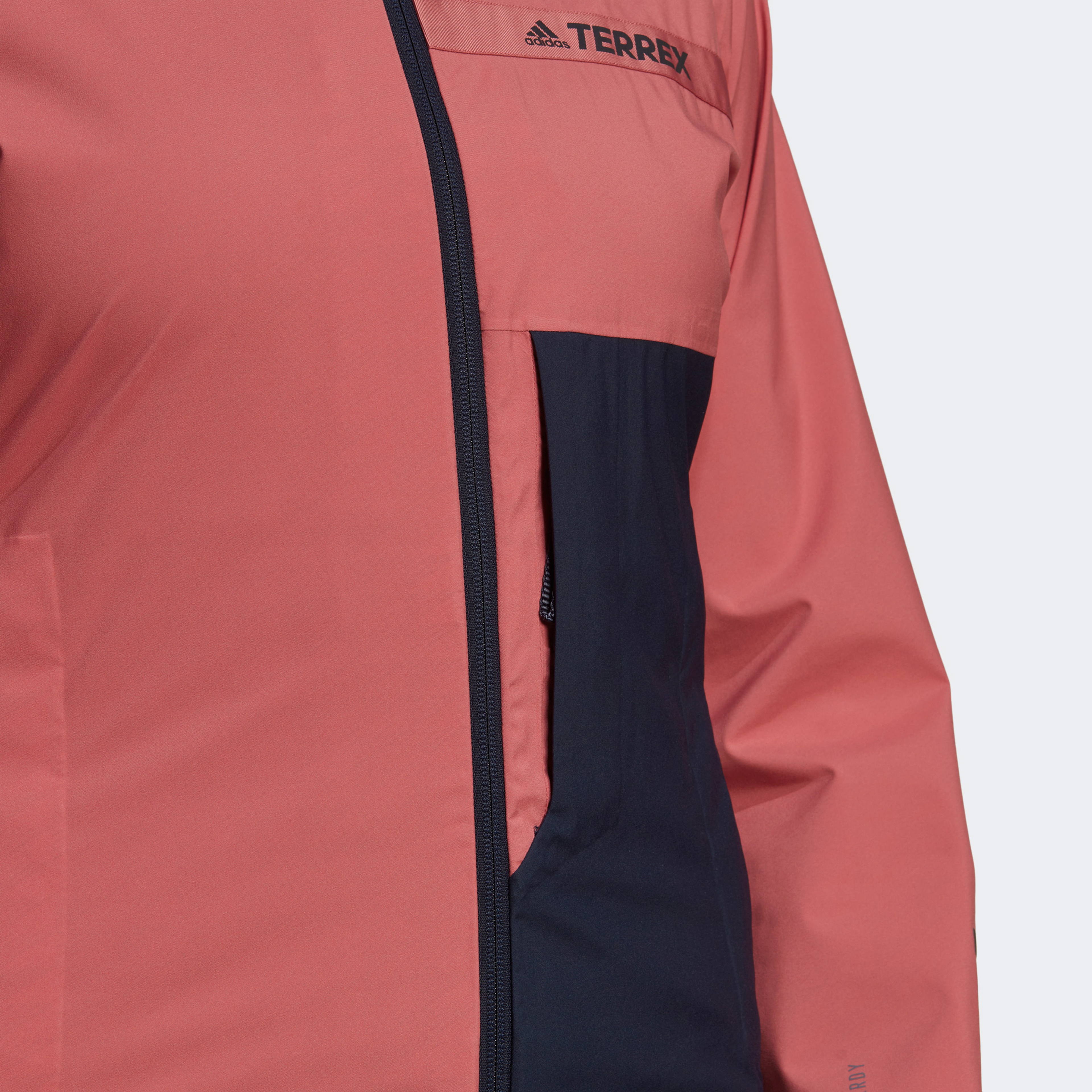 adidas Terrex Multi RAIN.RDY 2.5-Laye0r Kadın Pembe Outdoor Yağmurluk