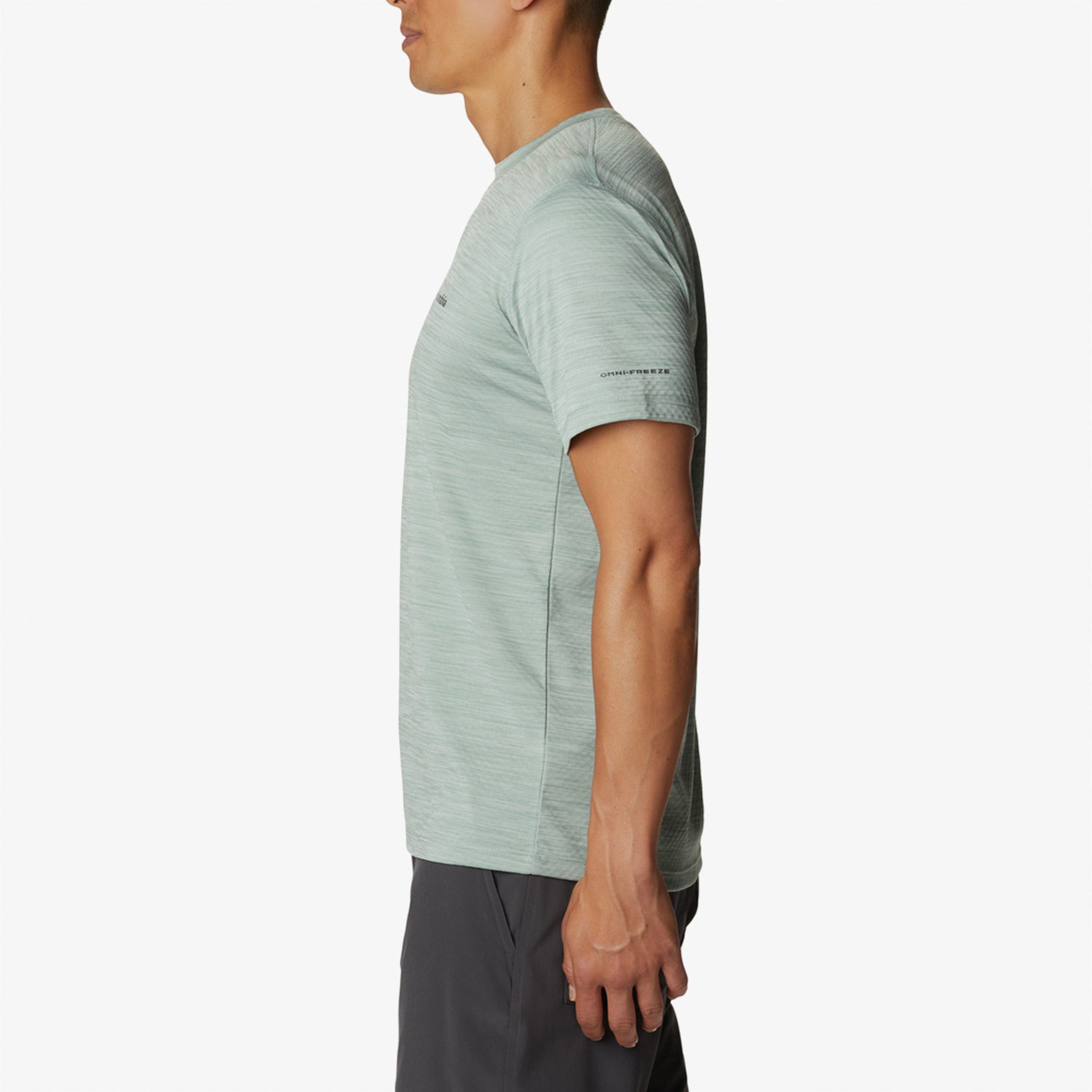 Columbia Zero Rules Short Sleeve Erkek Yeşil Günlük T-Shirt