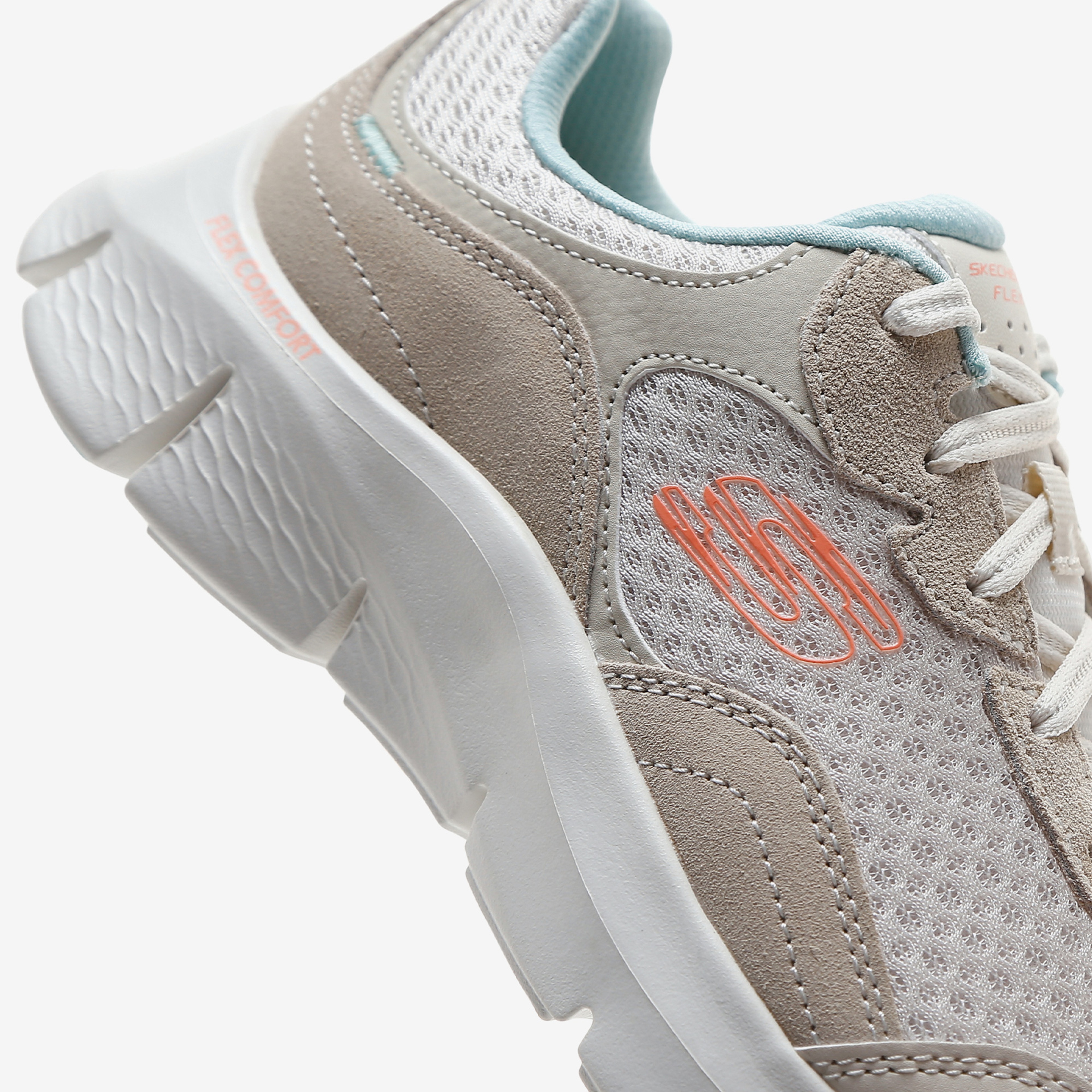 Skechers Flex Comfort Kadın Bej Günlük Spor Ayakkabı