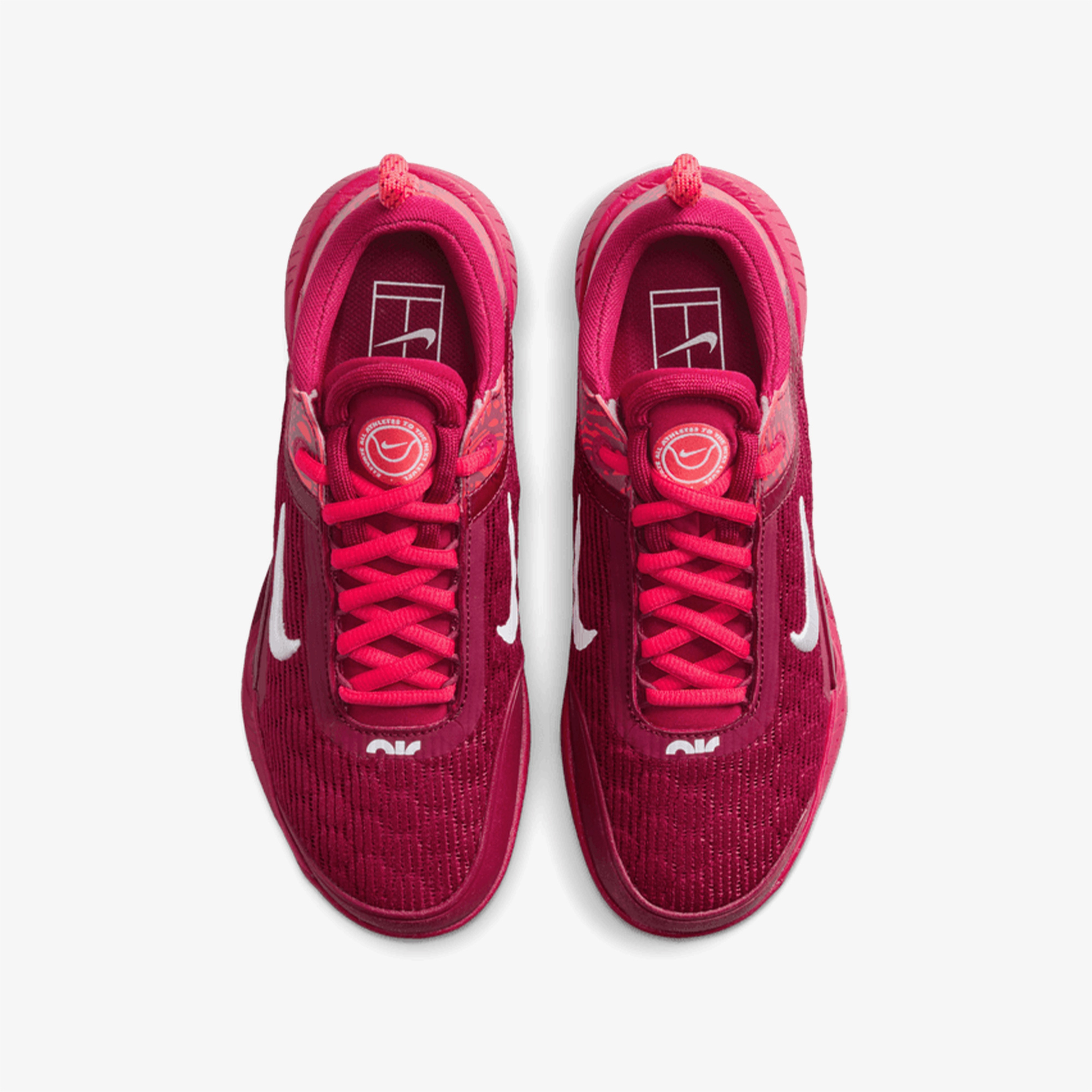 Nike Court Air Zoom NXT Kadın Kırmızı Tenis Ayakkabısı40,5DV3282