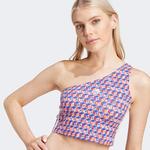 adidas Farm Tank Kadın Mor Antrenman Bra