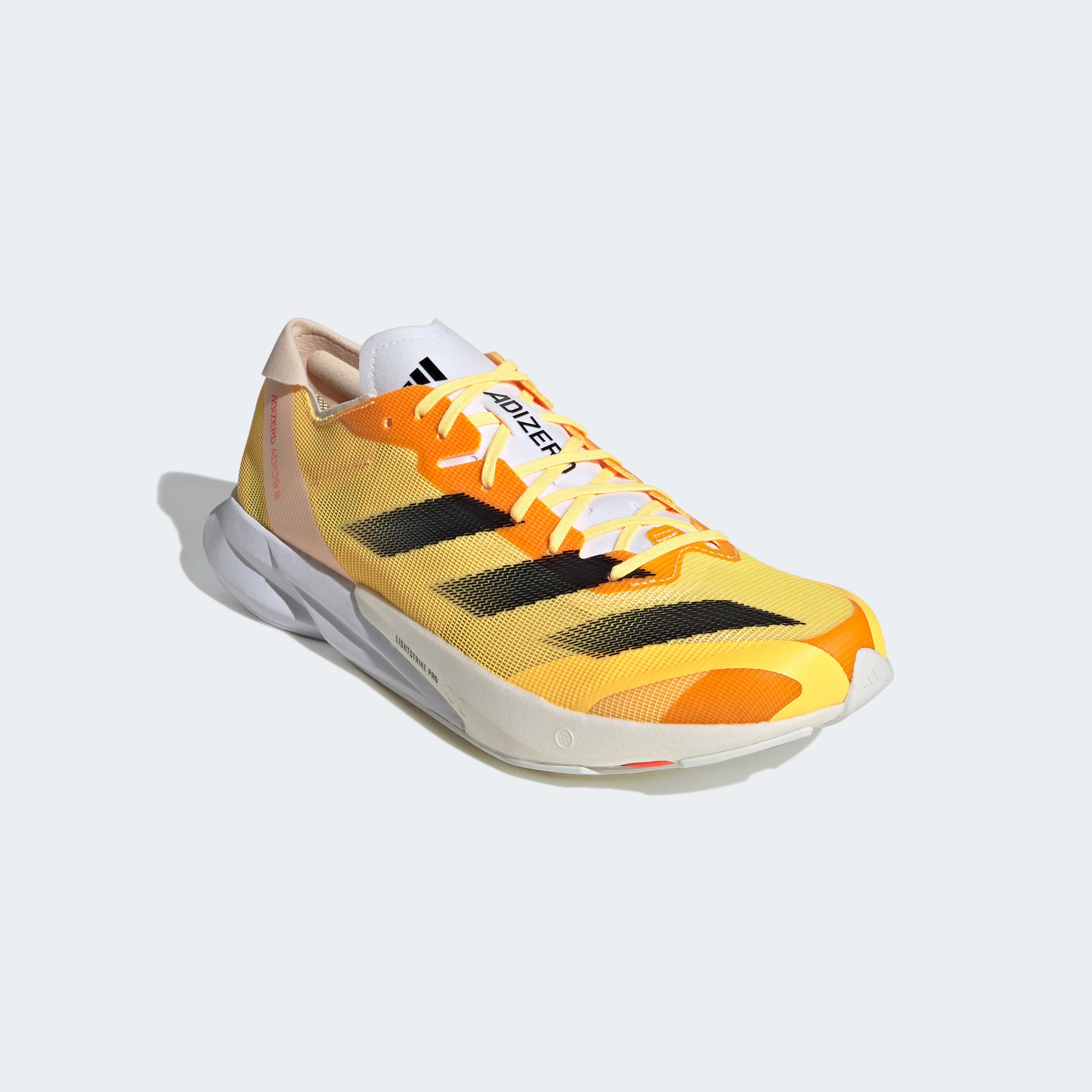 adidas Adizero Adios 8 Erkek Turuncu Koşu Ayakkabısı
