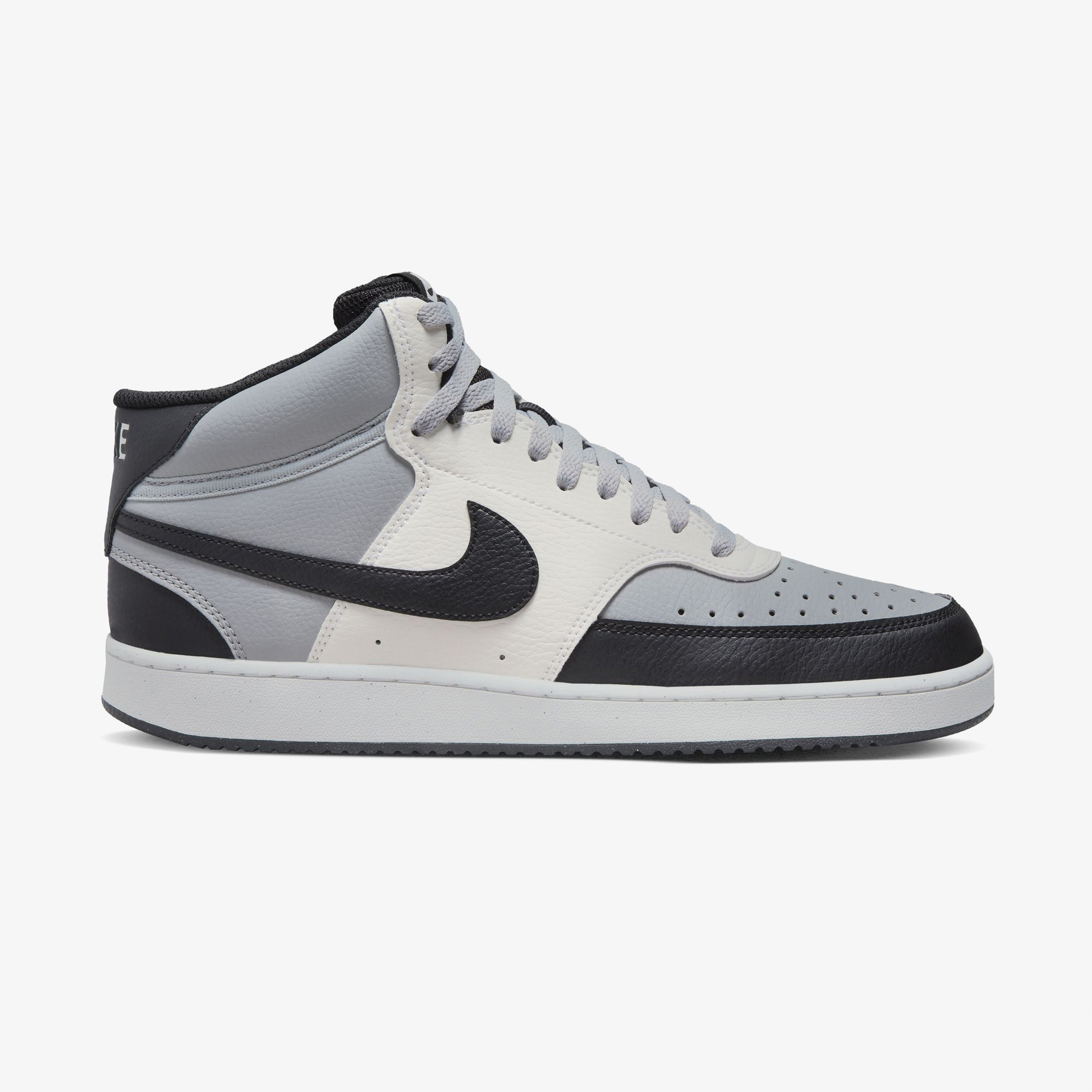 Nike Court Vision Mid Nn Erkek Gri Sneaker