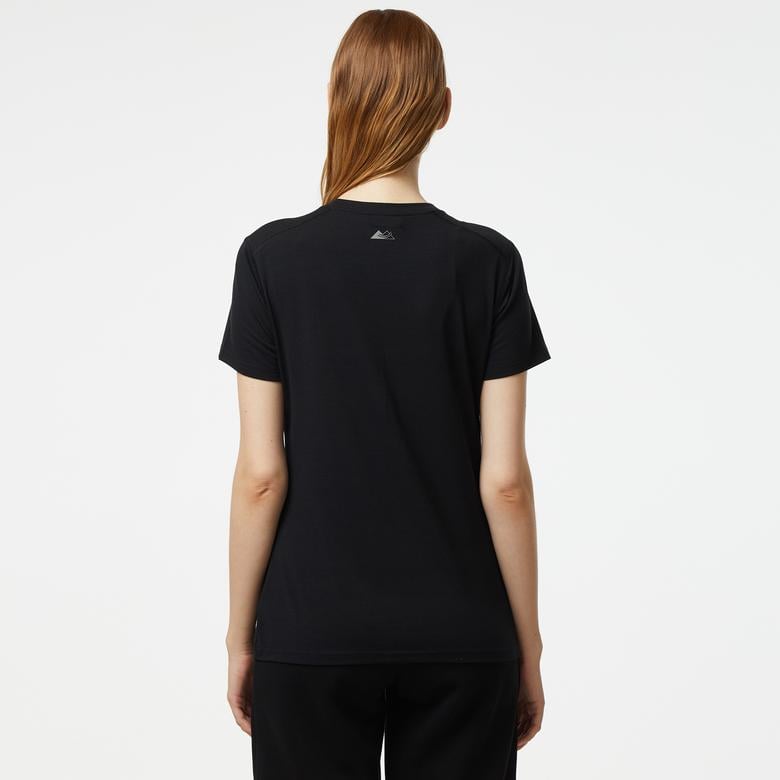 Columbia Kadın Siyah Günlük T-Shirt