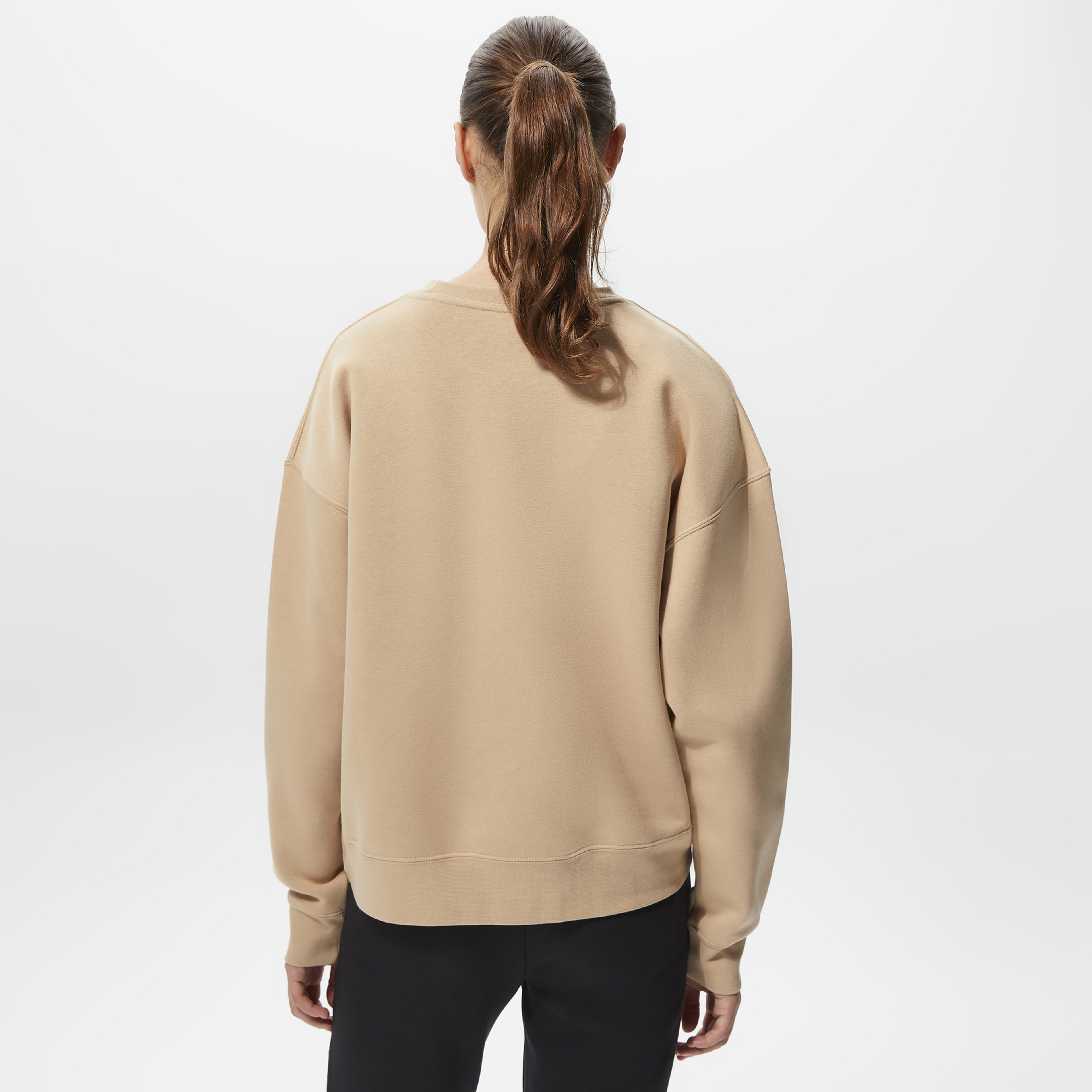 Jordan W J Brkln Flc Crew Kadın Sweatshırt