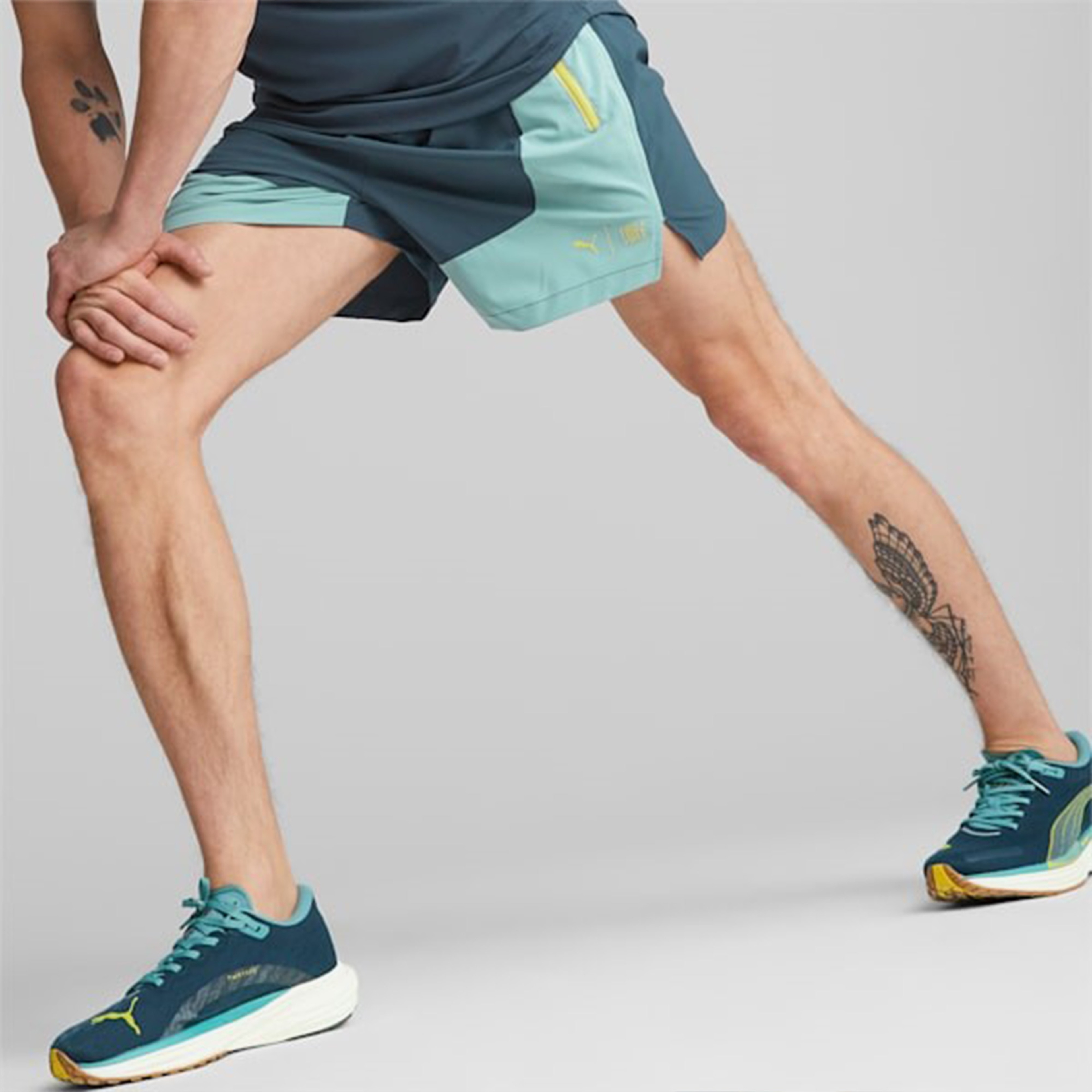 Puma x First Mile Woven Erkek Yeşil Şort
