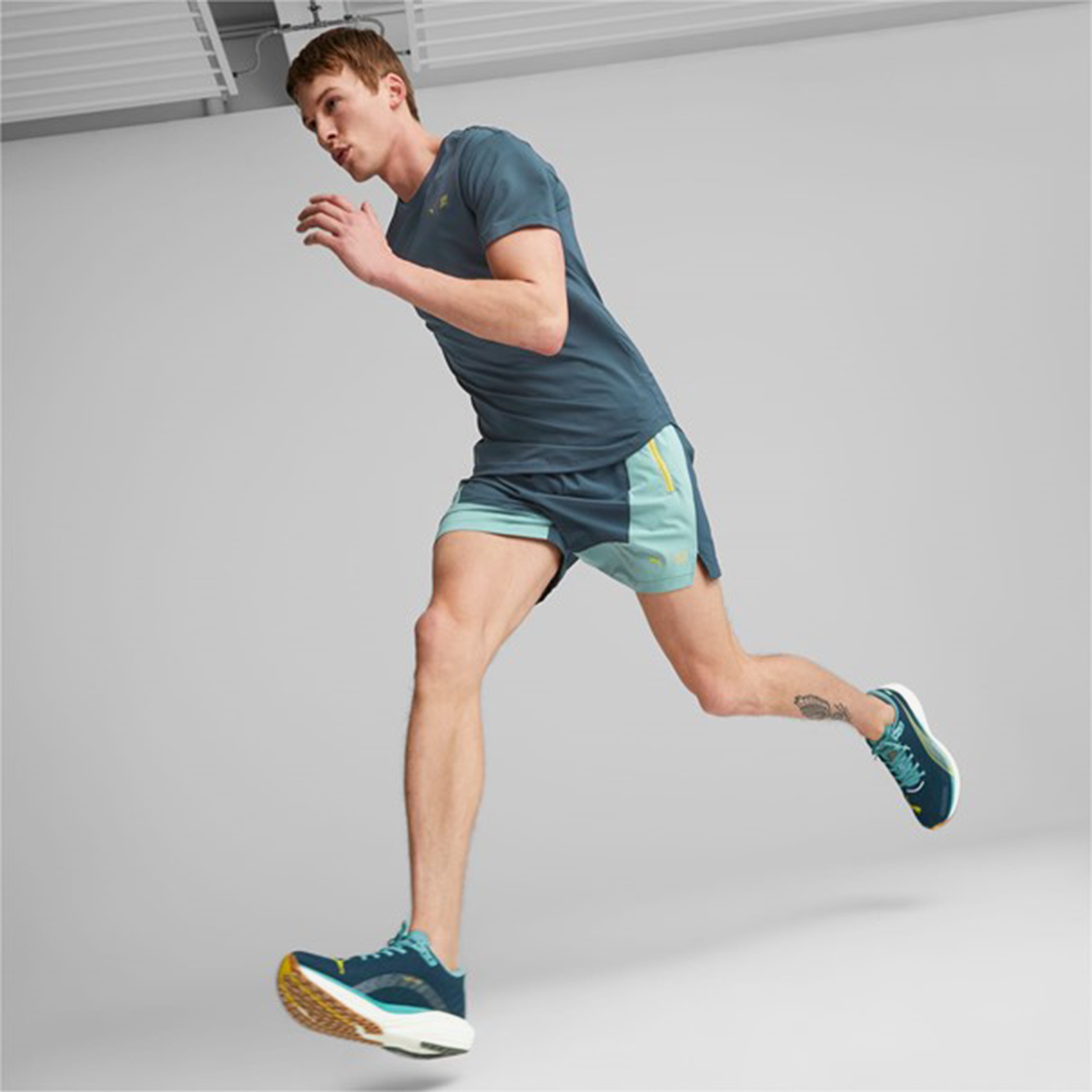 Puma x First Mile Woven Erkek Yeşil Şort