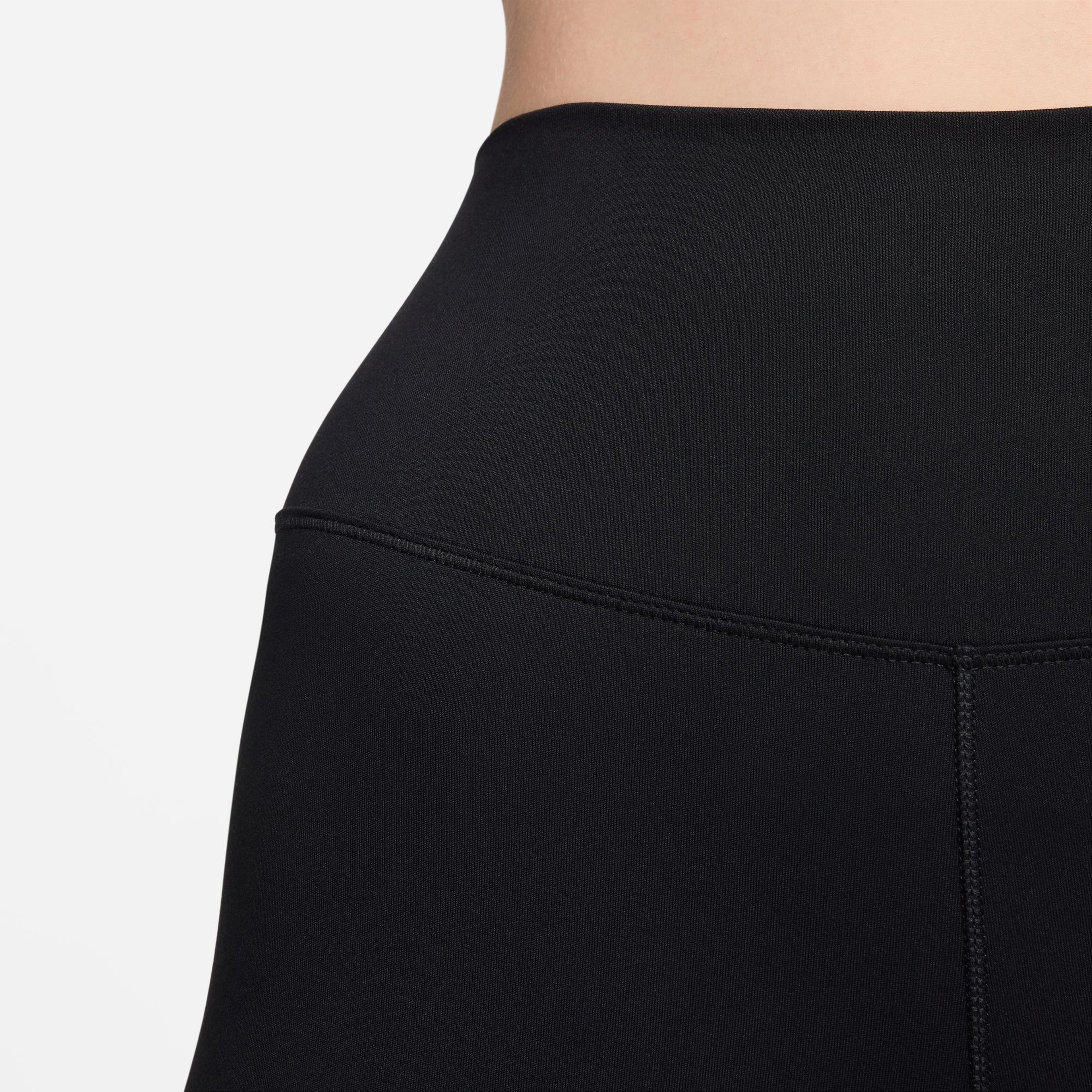 Nike One High-Waisted Capri Kadın Siyah Günlük Tayt