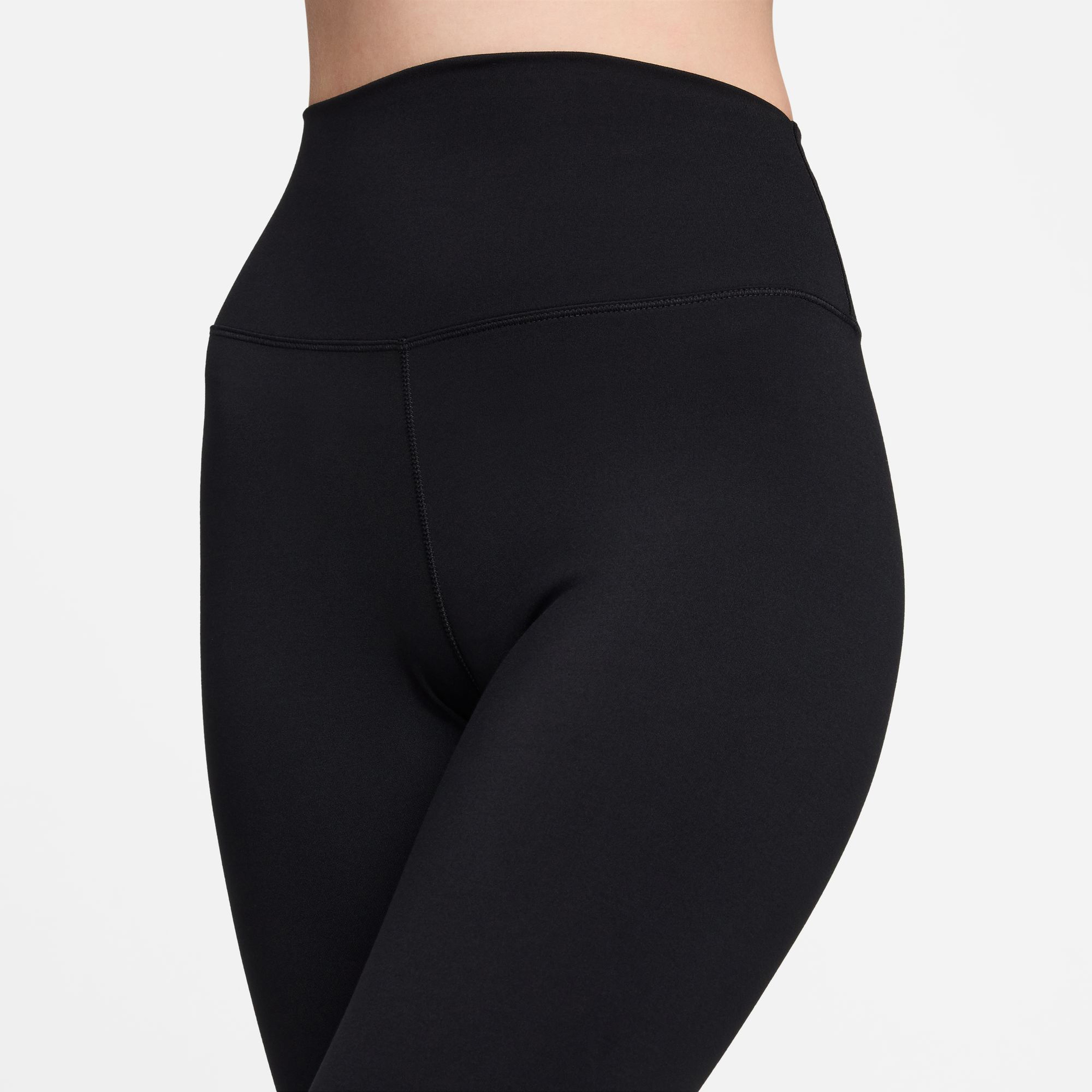 Nike One High-Waisted Capri Kadın Siyah Günlük Tayt