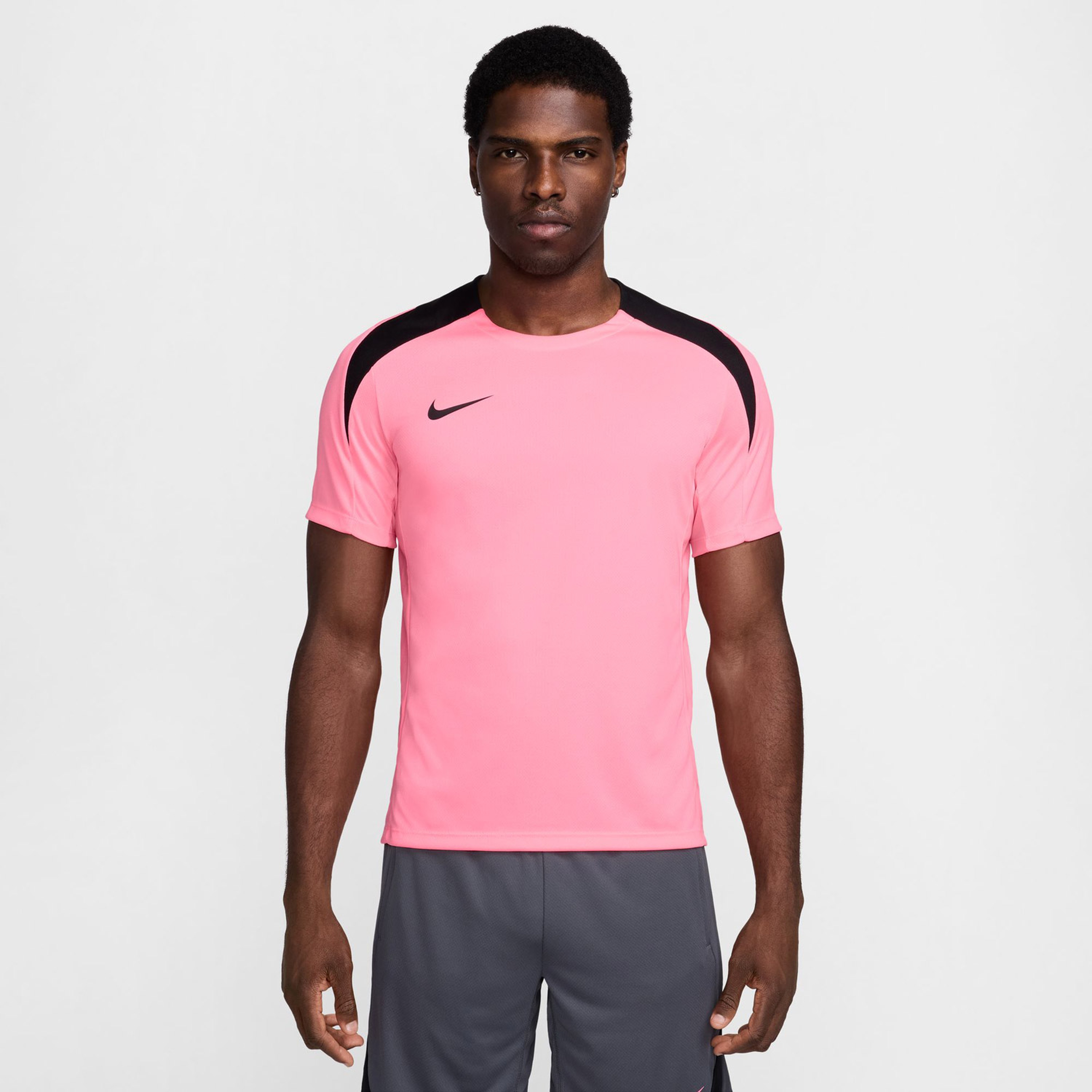Nike Strike Soccer Erkek Pembe Futbol T-Shirti