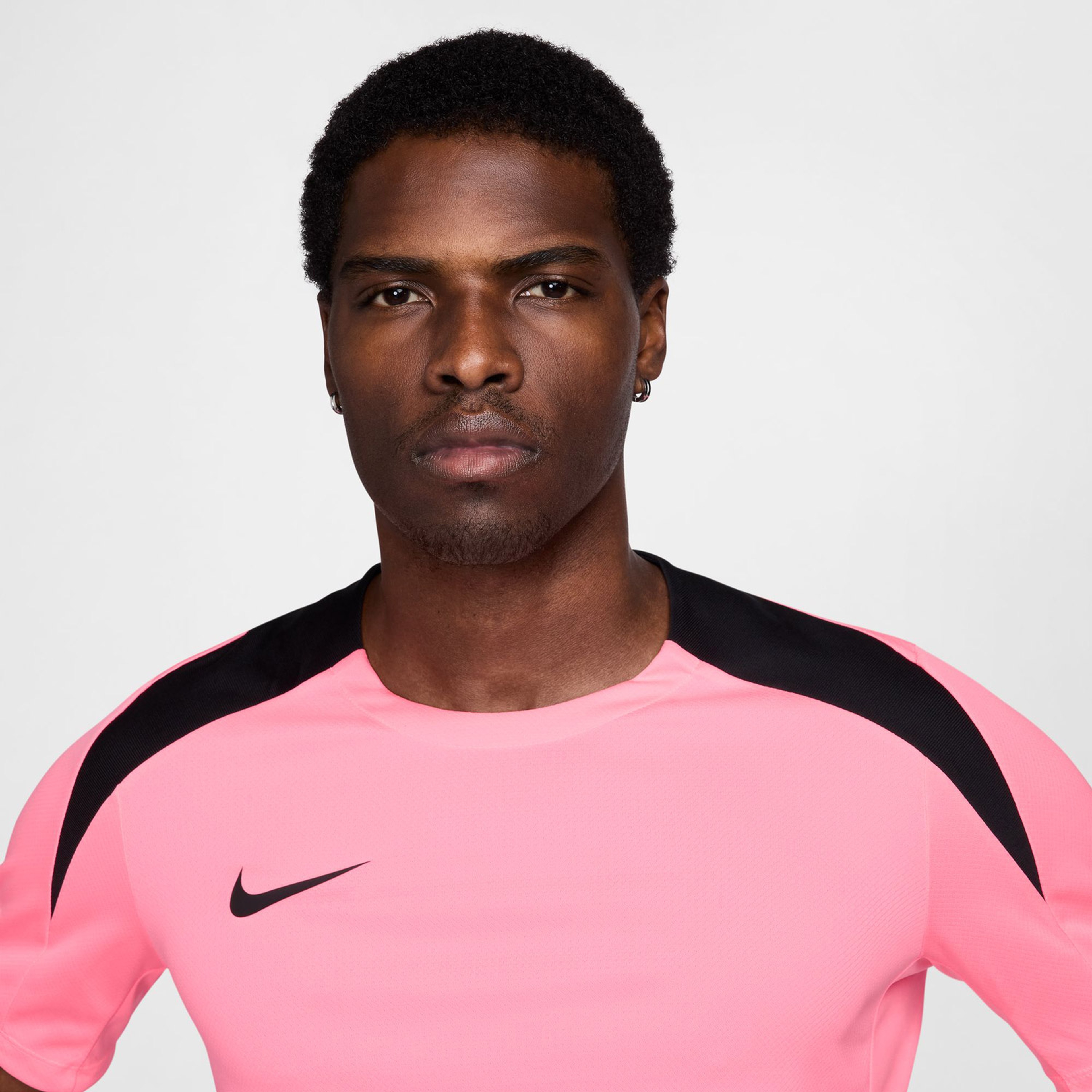Nike Strike Soccer Erkek Pembe Futbol T-Shirti