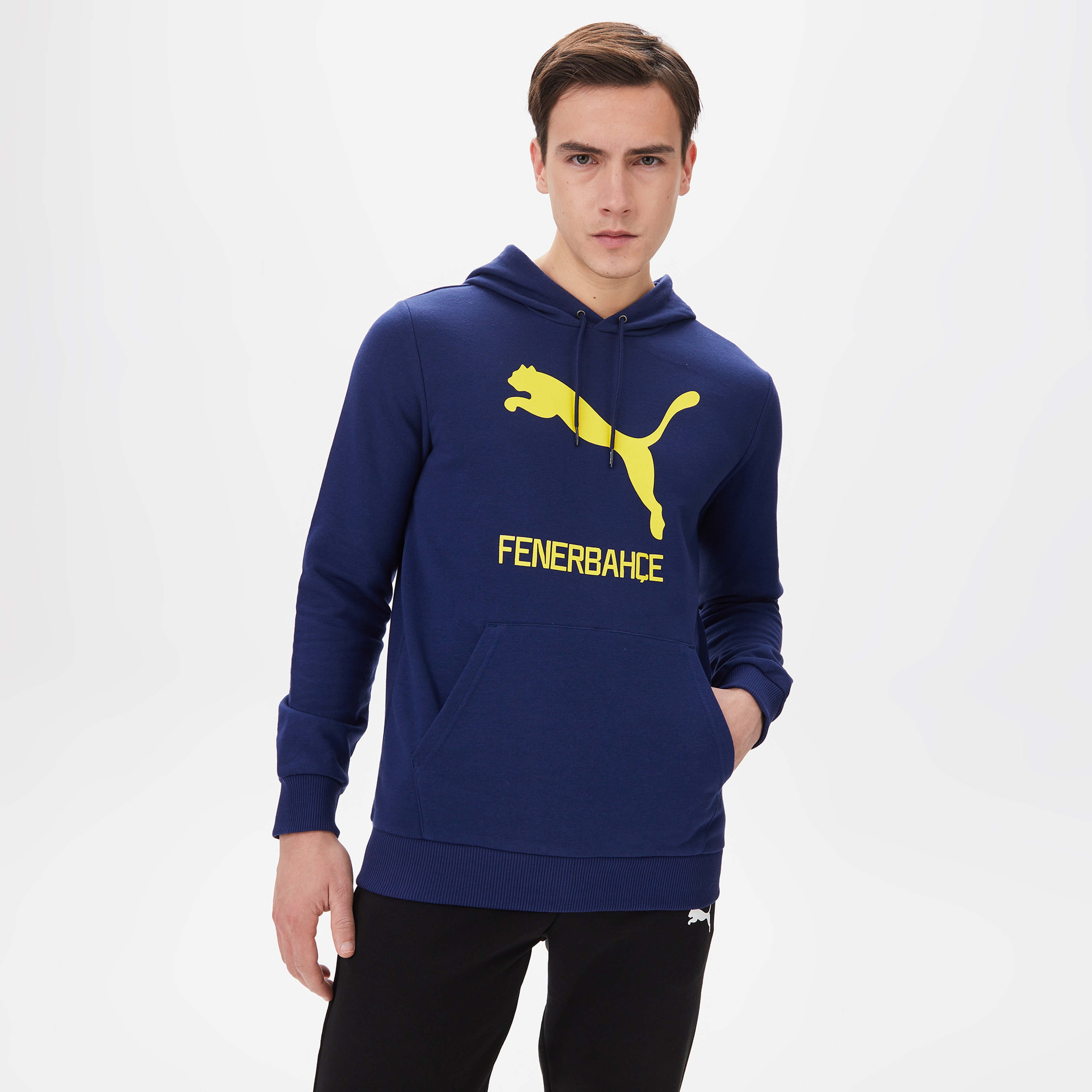 Puma Fenerbahçe Erkek Lacivert Günlük Sweatshirt