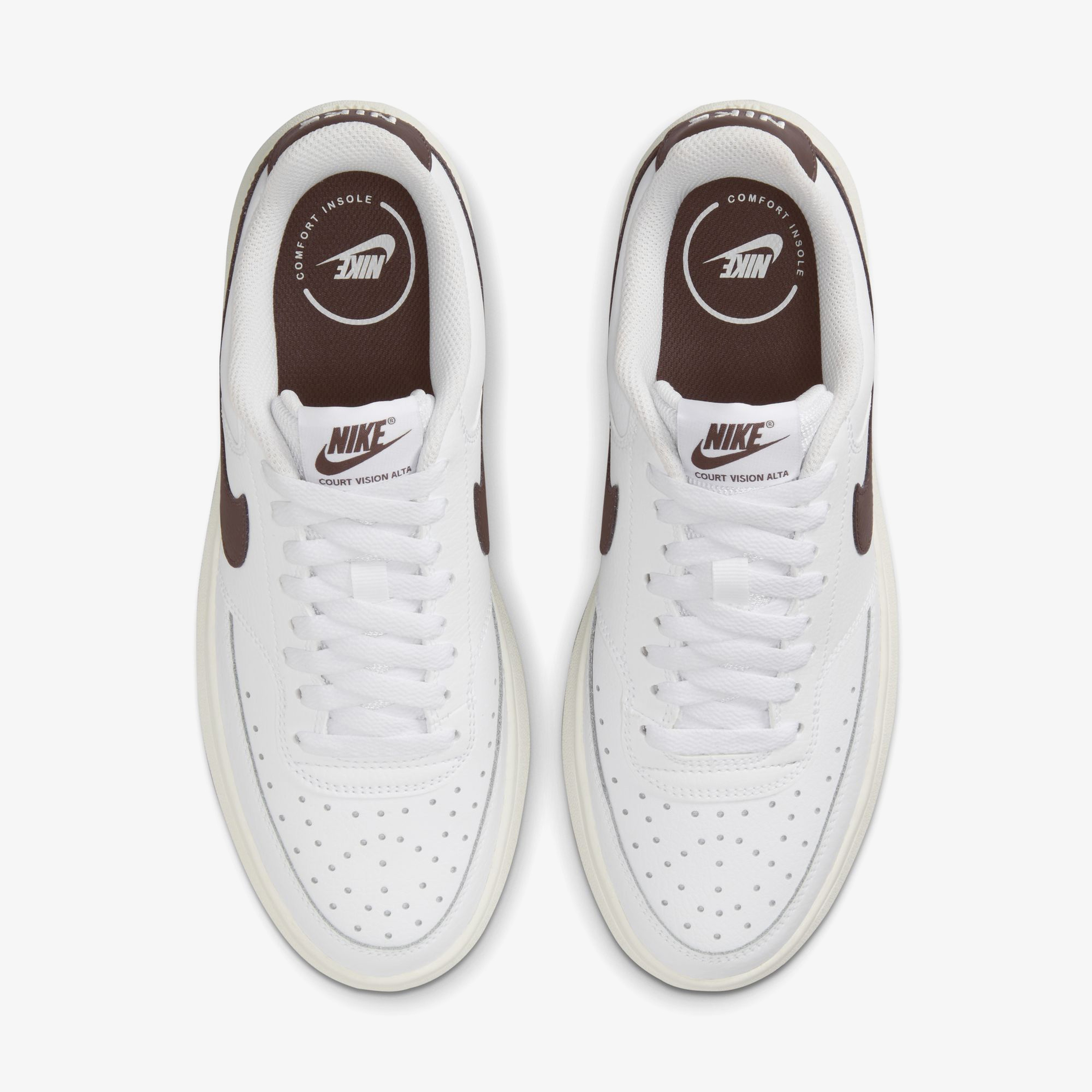 Nike Court Vision Alta Kadın Beyaz Günlük Sneaker