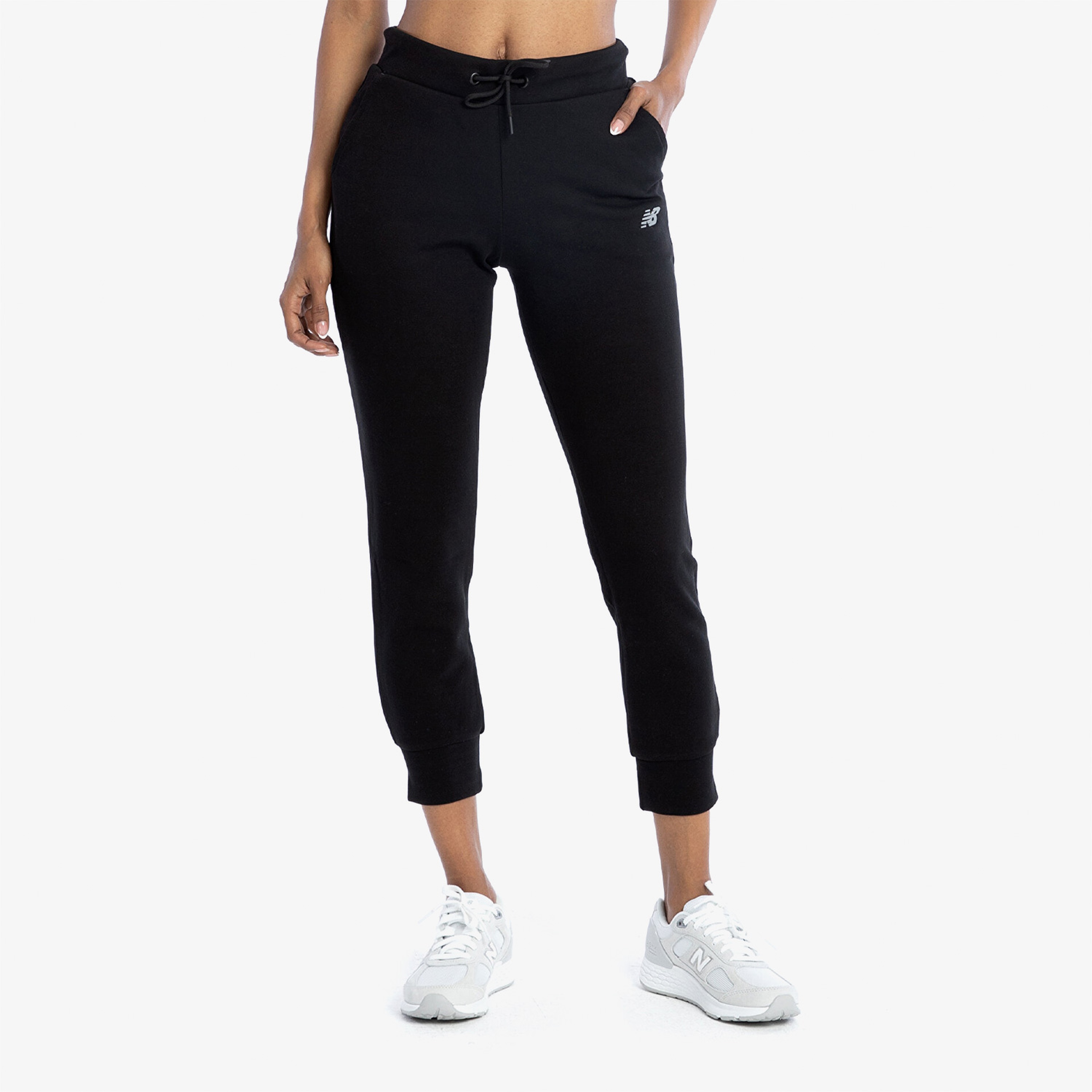 New Balance Lifestyle Kadın Siyah Eşofman Altı