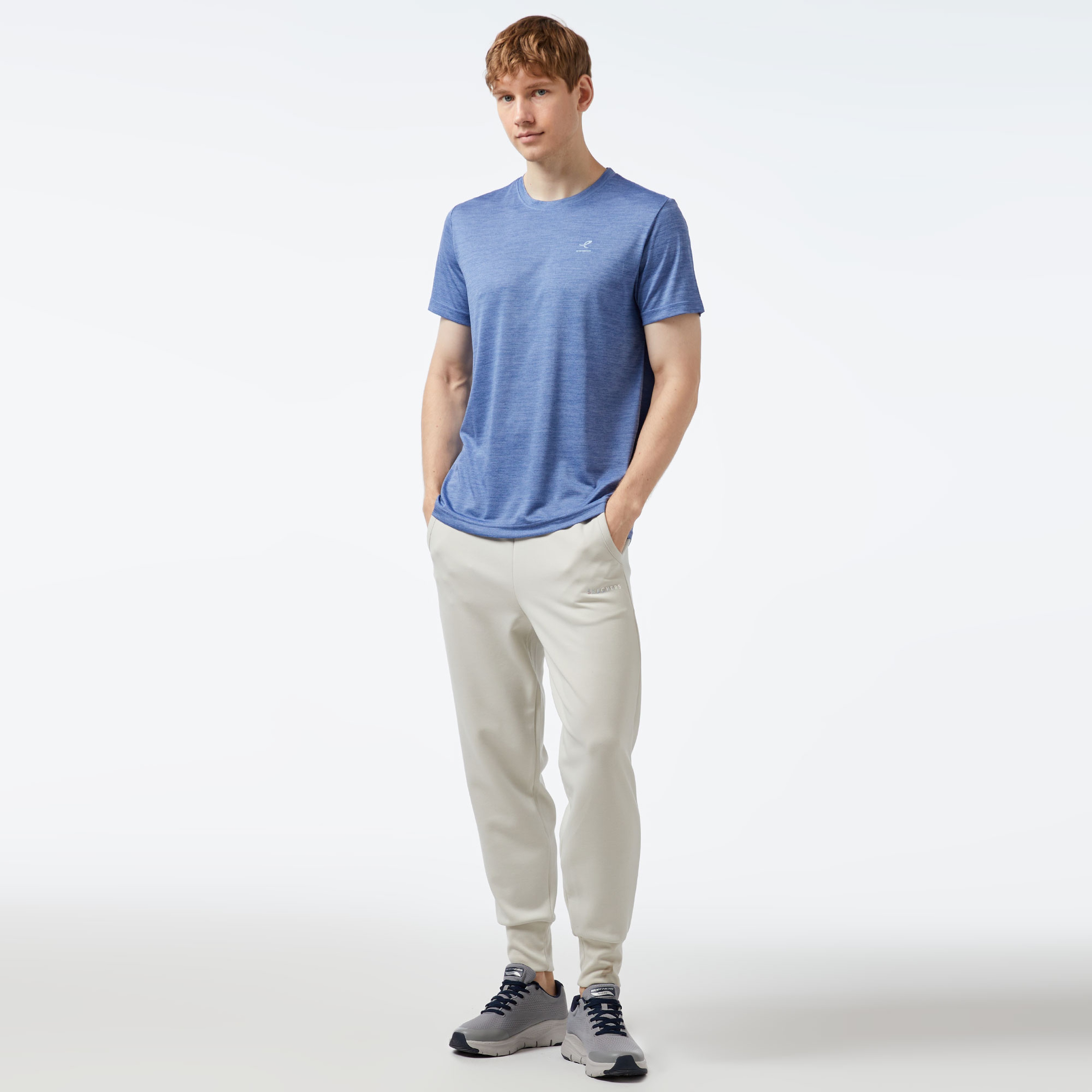 Energetics Telly Erkek Mavi Antrenman T-Shirt